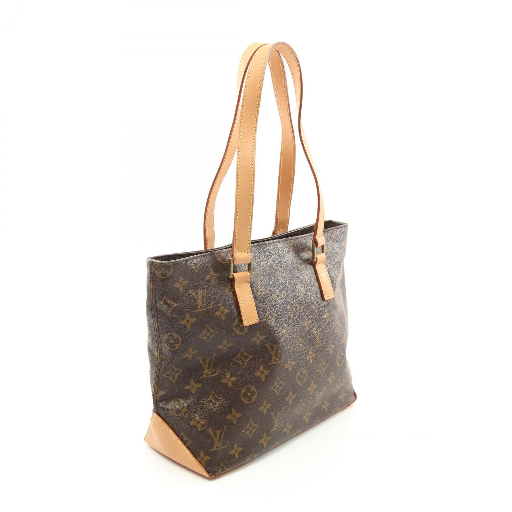 LOUIS VUITTON Monogram Cabas Piano金扣肩背袋