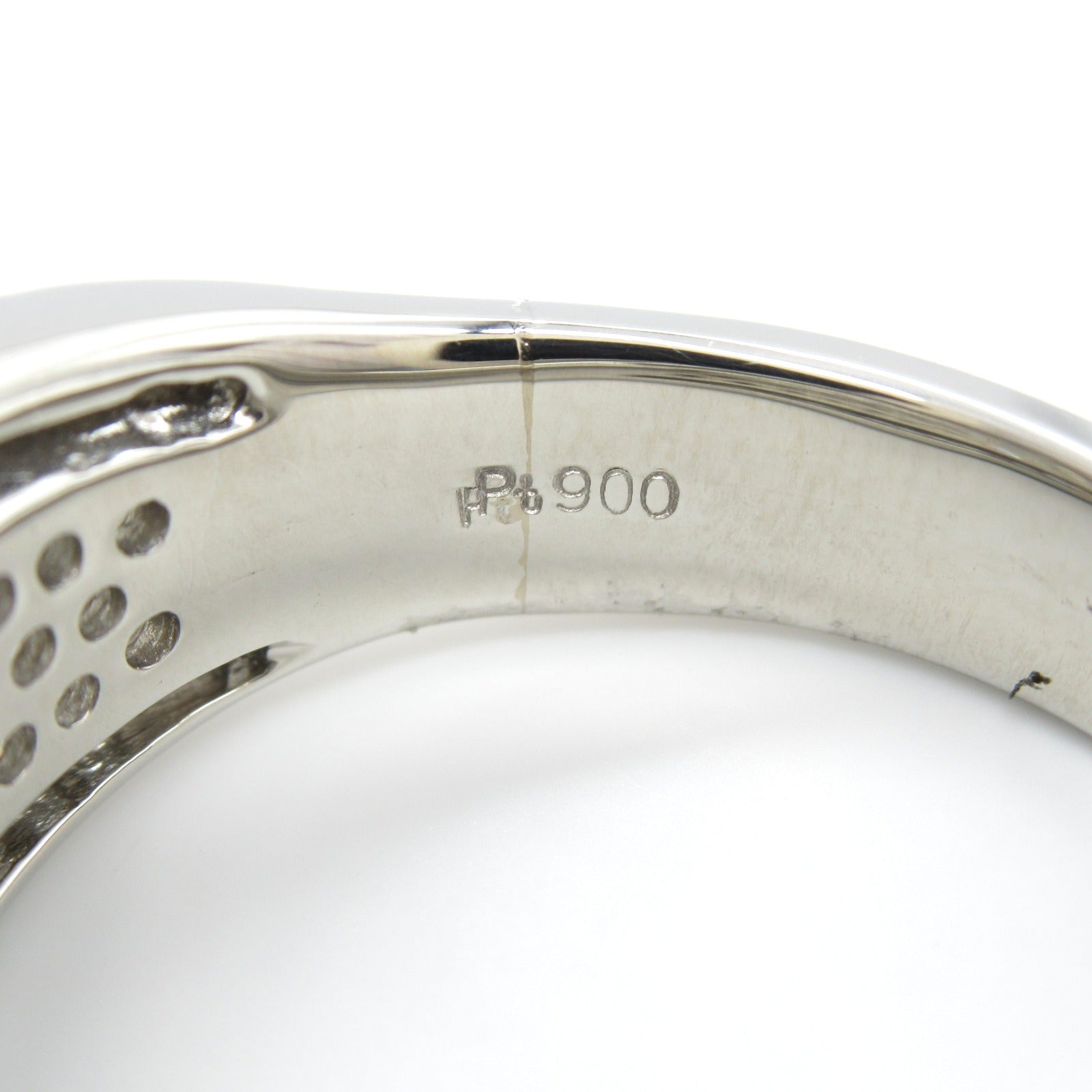 JEWELRY PT900鉑金Diamond Ring鑽石戒指US#9.25