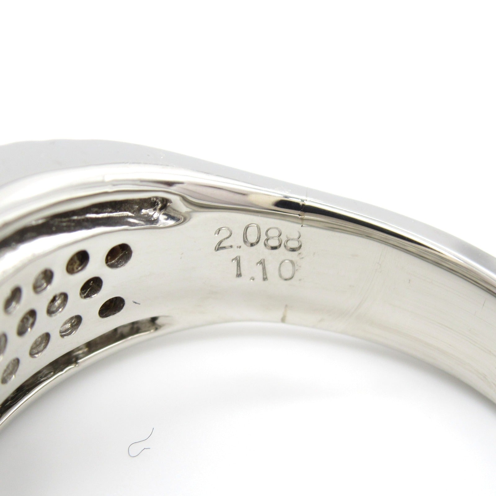 JEWELRY PT900鉑金Diamond Ring鑽石戒指US#9.25