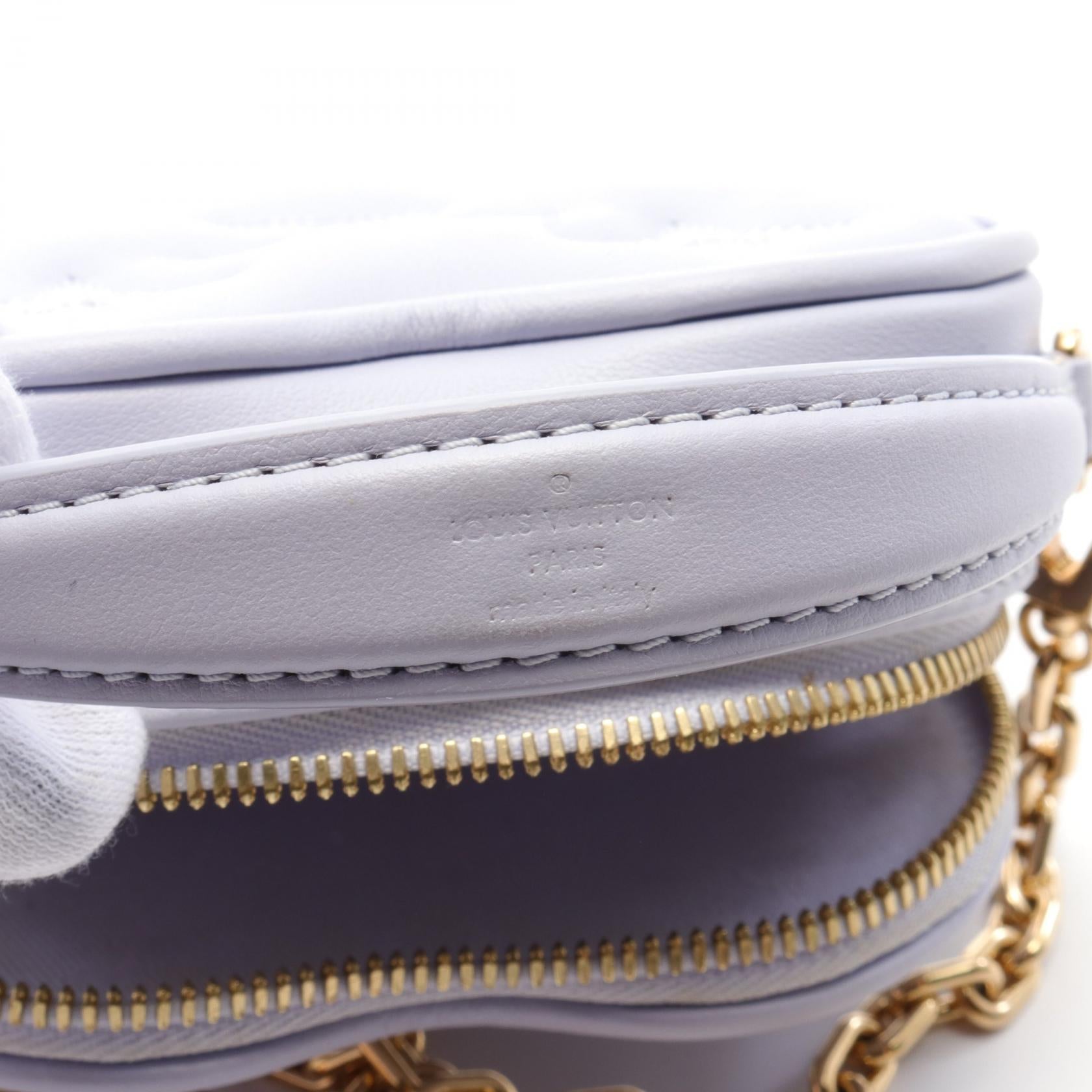 LOUIS VUITTON【激減優惠】 Monogram-embroidered Pop My Heart金扣手挽肩背兩用袋