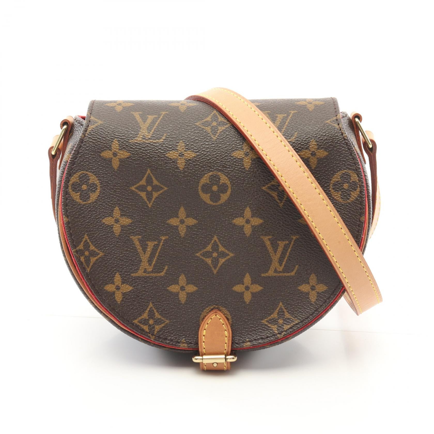 LOUIS VUITTON LV GHW Tambourin Shoulder Bag Crossbody M51179 Monogram Brown
