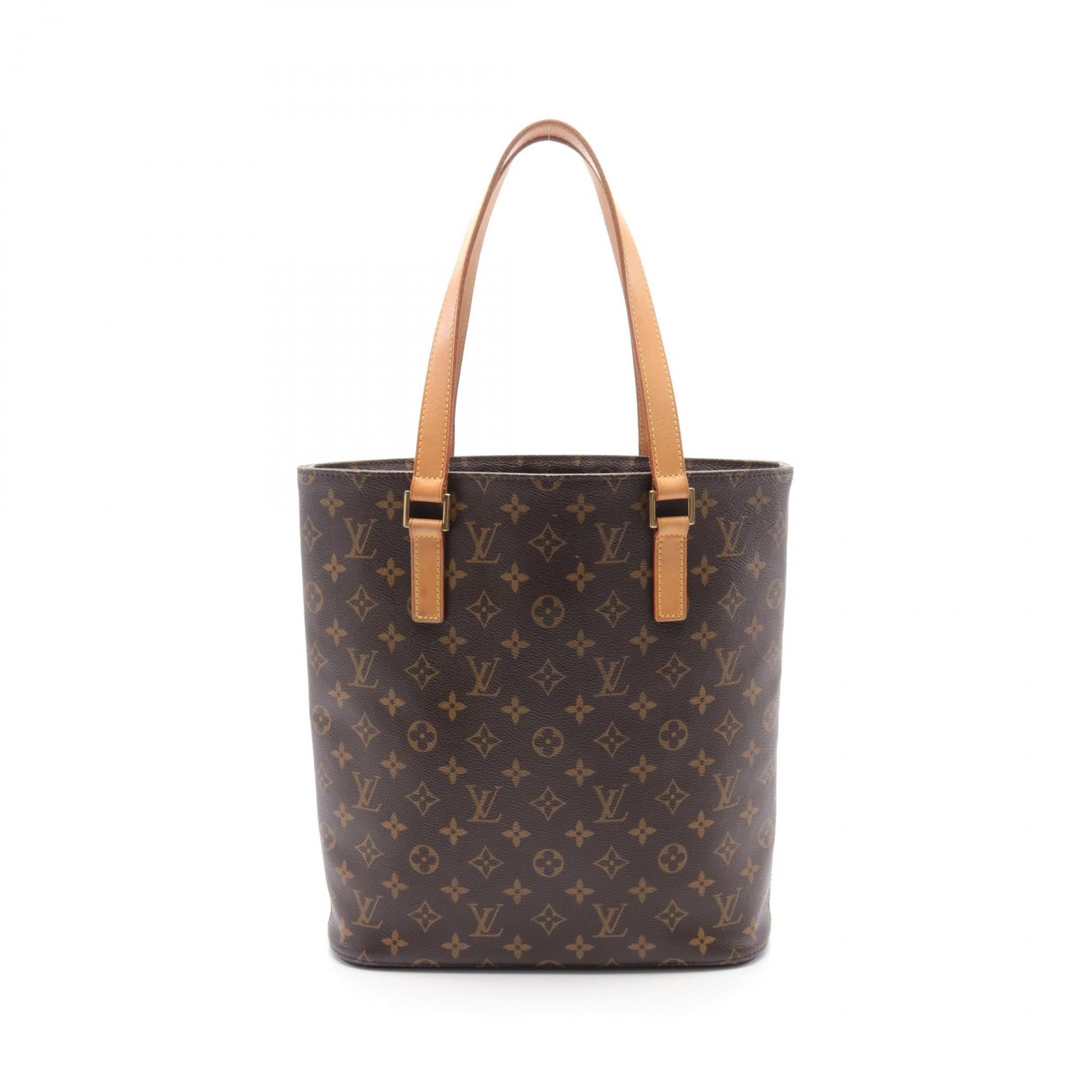 LOUIS VUITTON Monogram Vavin GM金扣肩背袋/手挽袋棕色