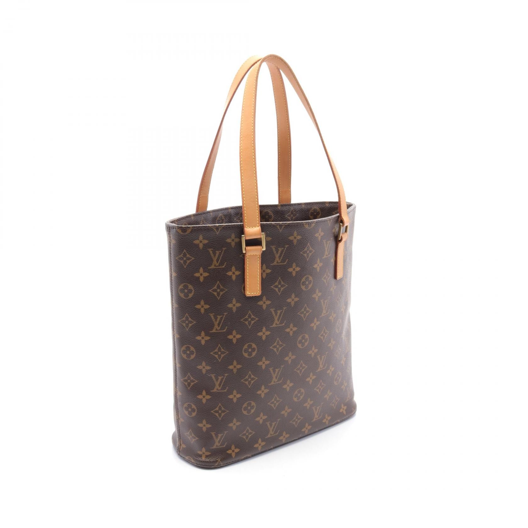 LOUIS VUITTON Monogram Vavin GM金扣肩背袋/手挽袋棕色