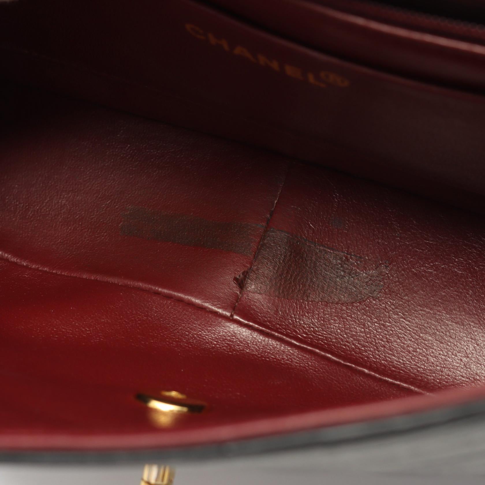 CHANEL【激減優惠】 羊皮皮革Chain Shoulder金扣肩背袋