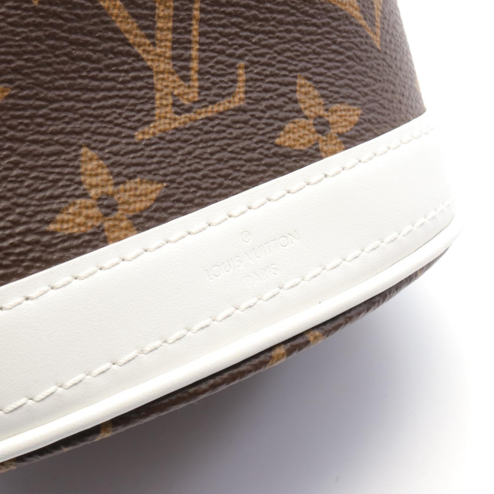 LOUIS VUITTON【激減優惠】 Monogram Nano Bucket金扣手挽肩背兩用袋