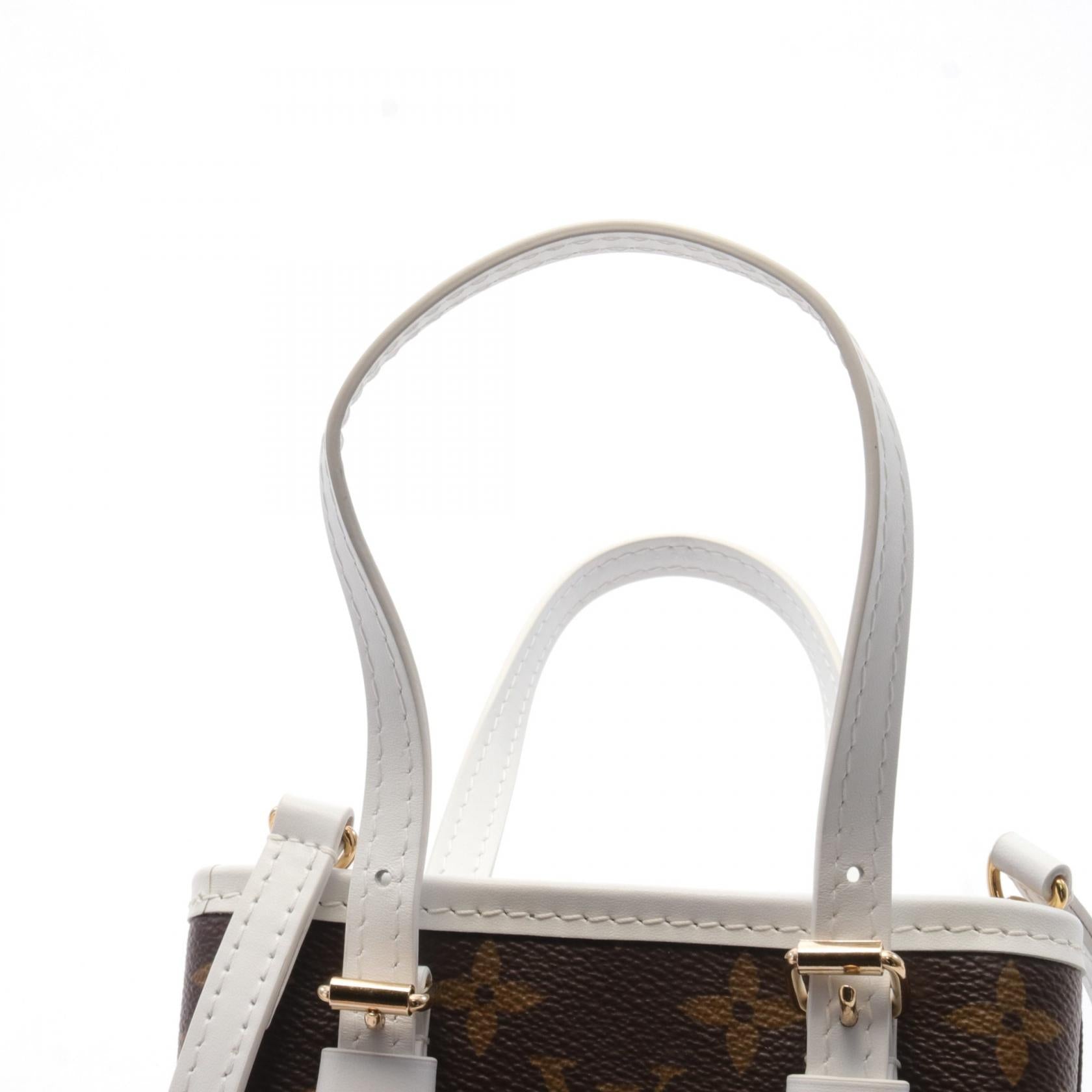 LOUIS VUITTON【激減優惠】 Monogram Nano Bucket金扣手挽肩背兩用袋