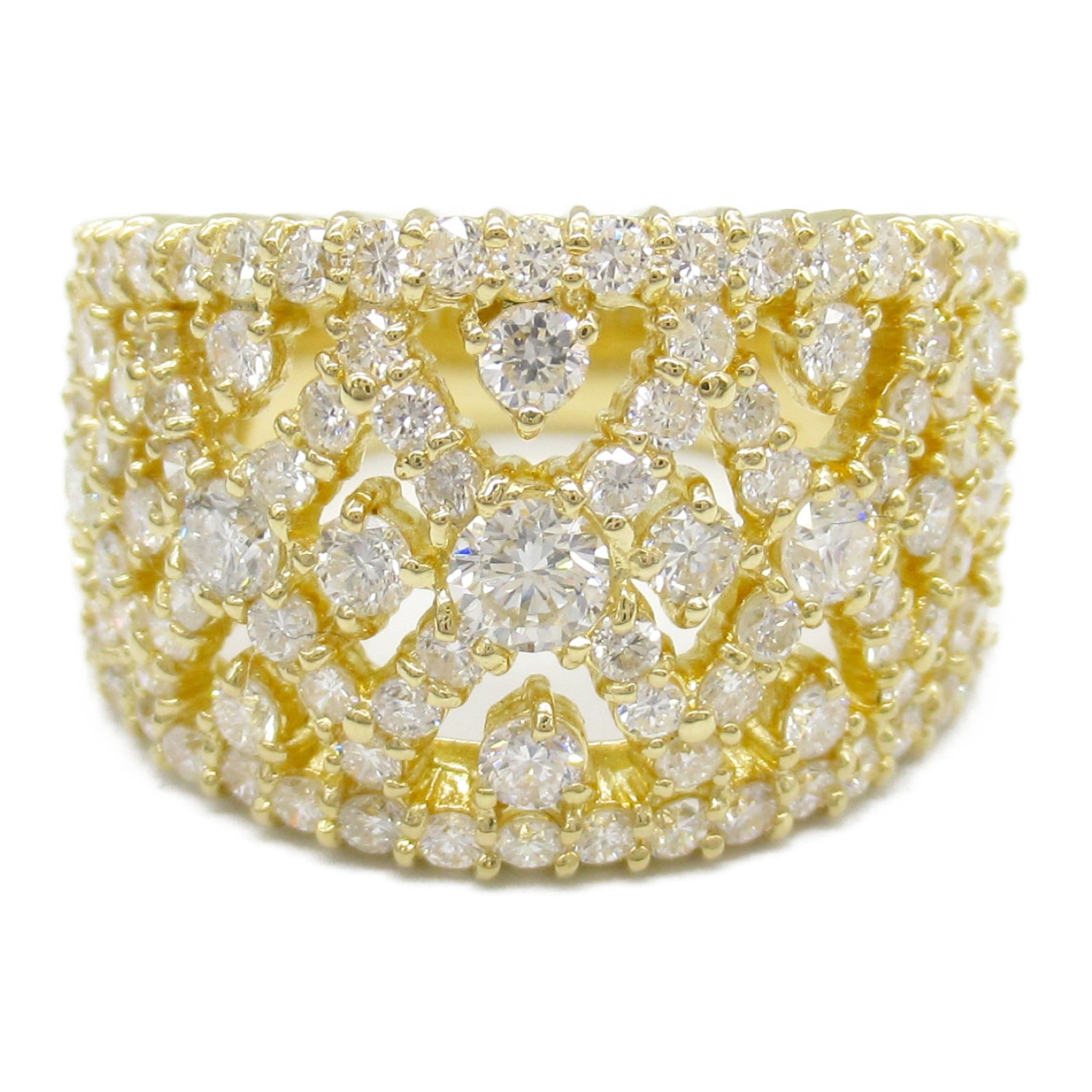 JEWELRY 18K黃金Diamond Ring鑽石戒指US#5.75