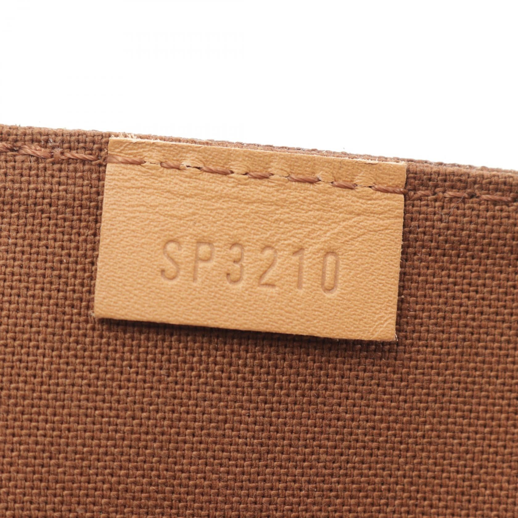 LOUIS VUITTON LV Petit Sac Plat 2 Way Shoulder Bag Handbag M69442 Monogram Brown