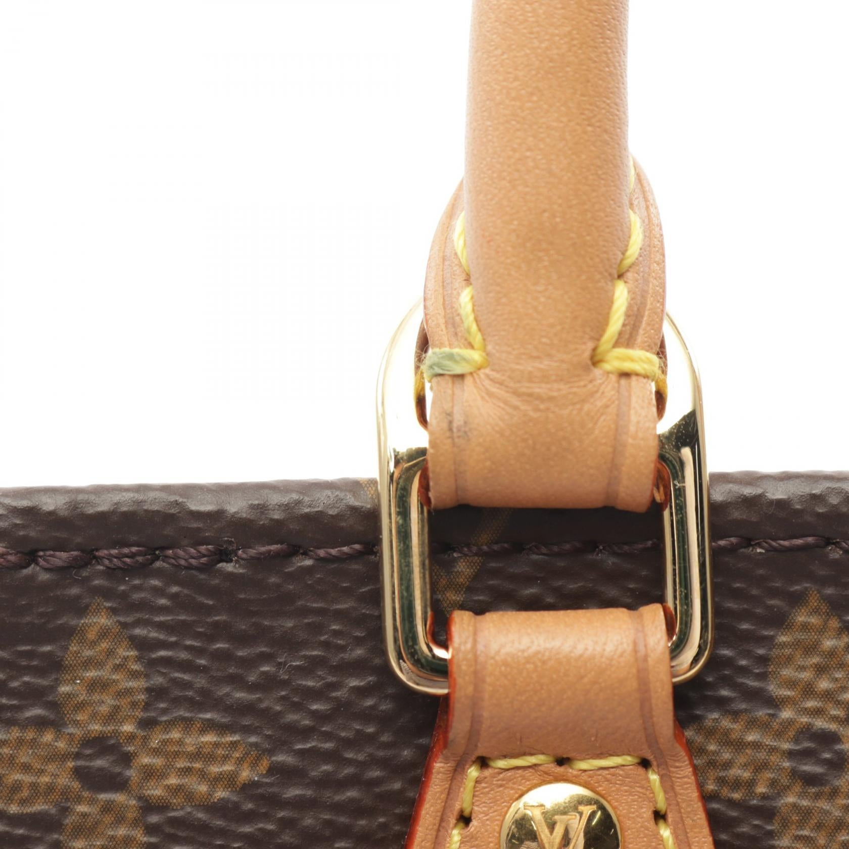 LOUIS VUITTON LV Petit Sac Plat 2 Way Shoulder Bag Handbag M69442 Monogram Brown