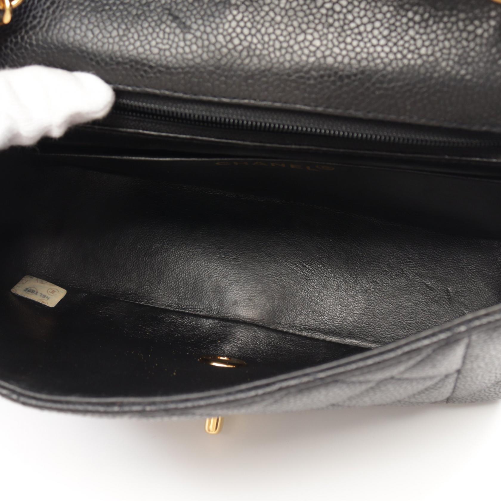 CHANEL【激減優惠】 牛皮皮革Diana Chain Shoulder金扣肩背袋