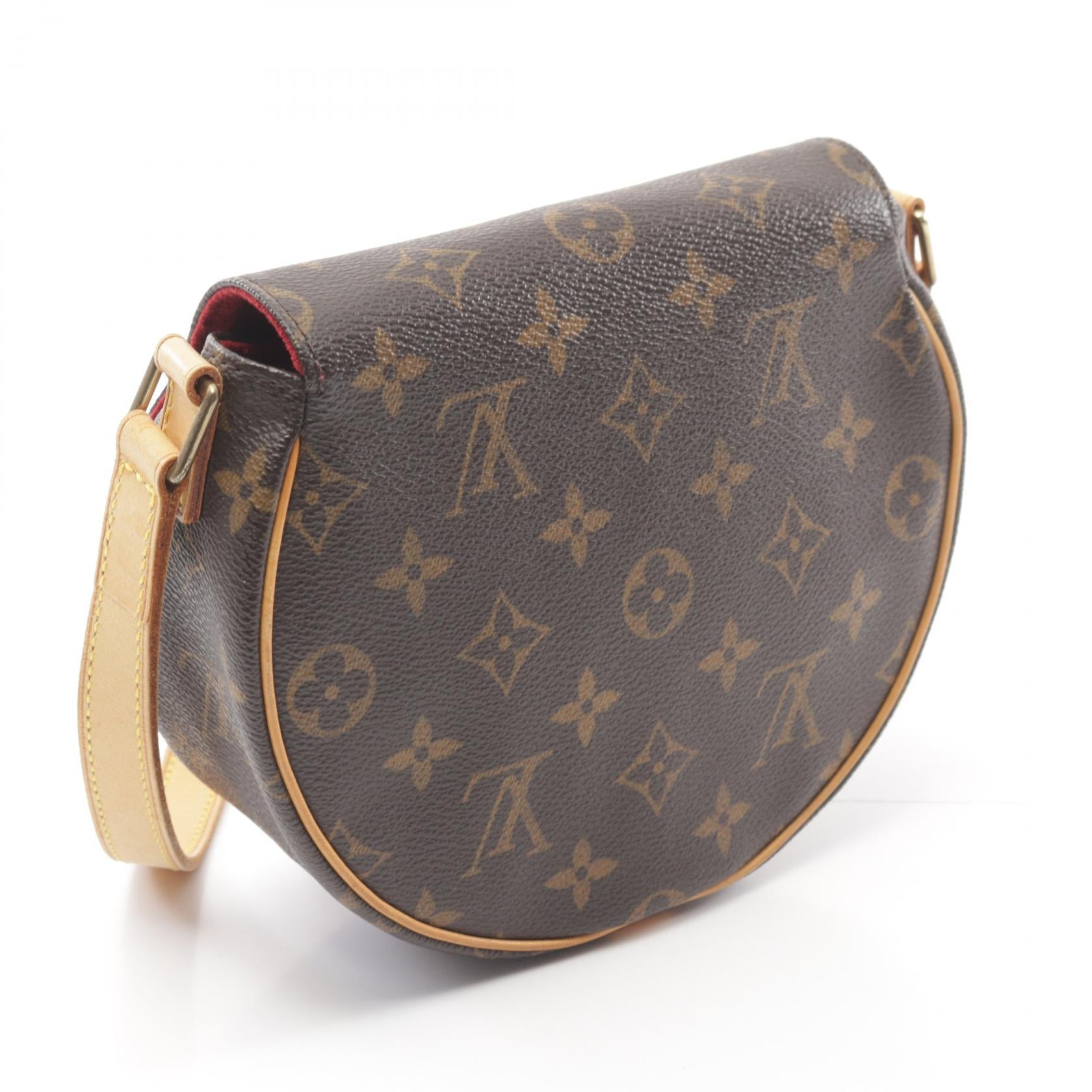 LOUIS VUITTON LV GHW Tambourin Shoulder Bag Crossbody M51179 Monogram Brown