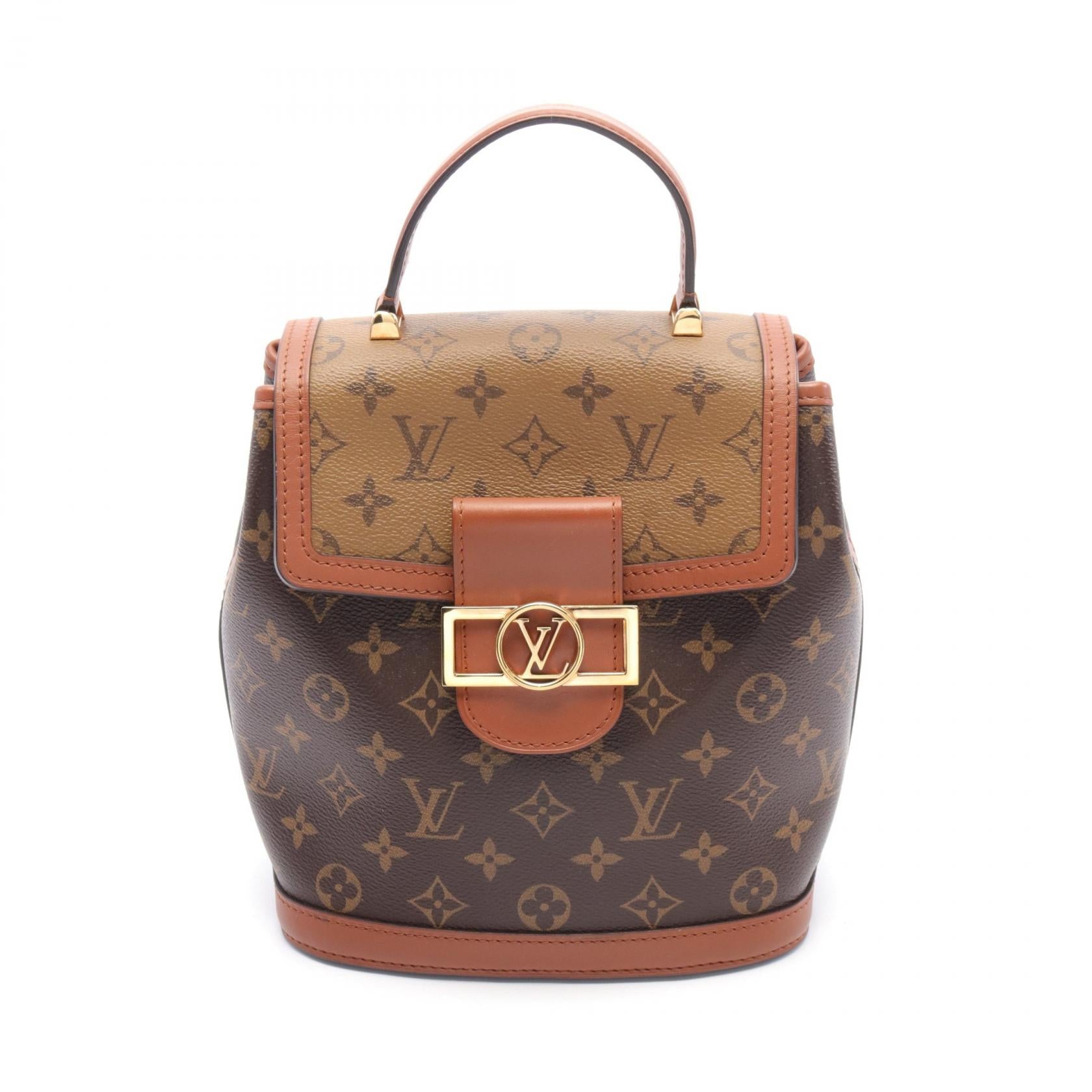 LOUIS VUITTON Monogram Reverse Dauphine Backpack背包