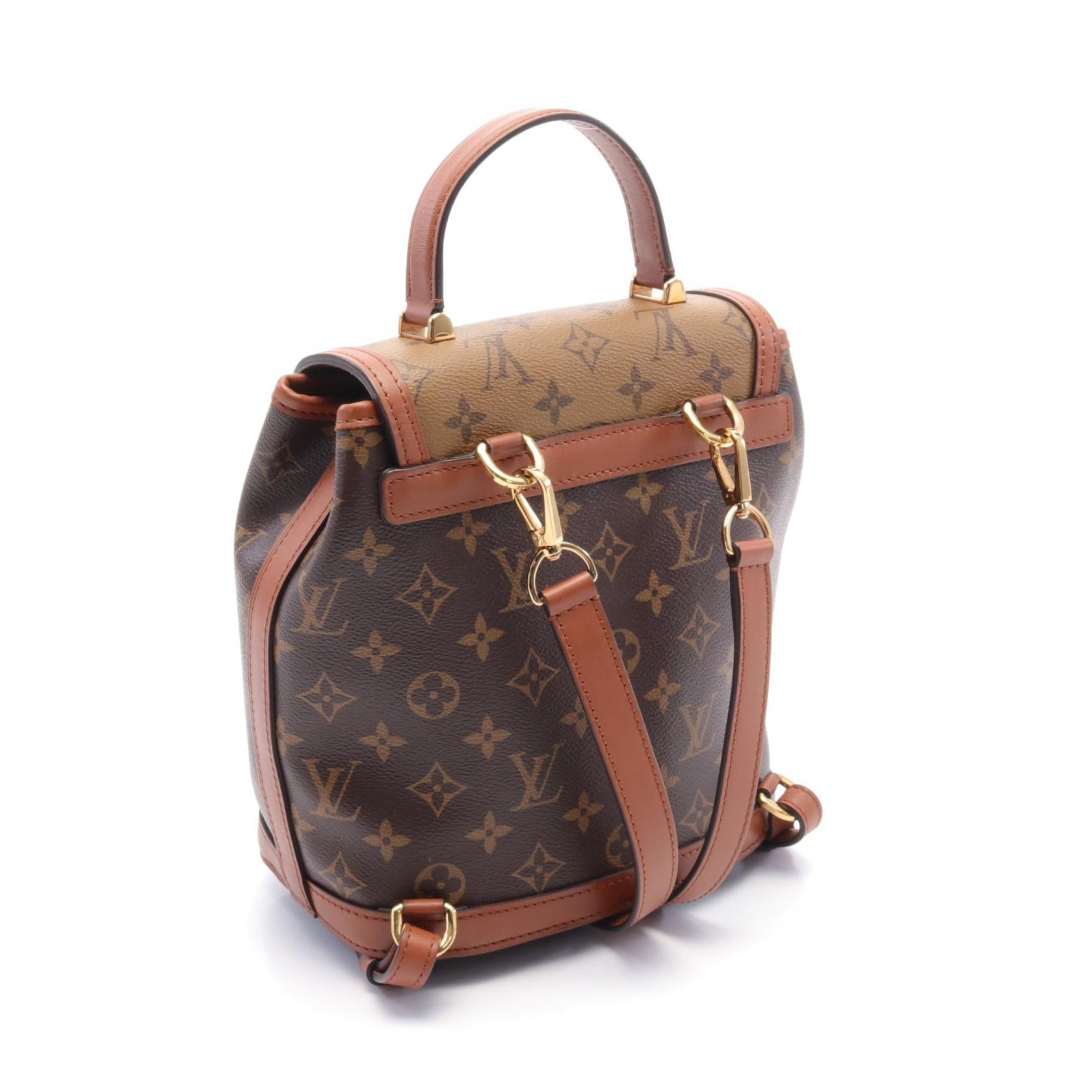 LOUIS VUITTON Monogram Reverse Dauphine Backpack背包