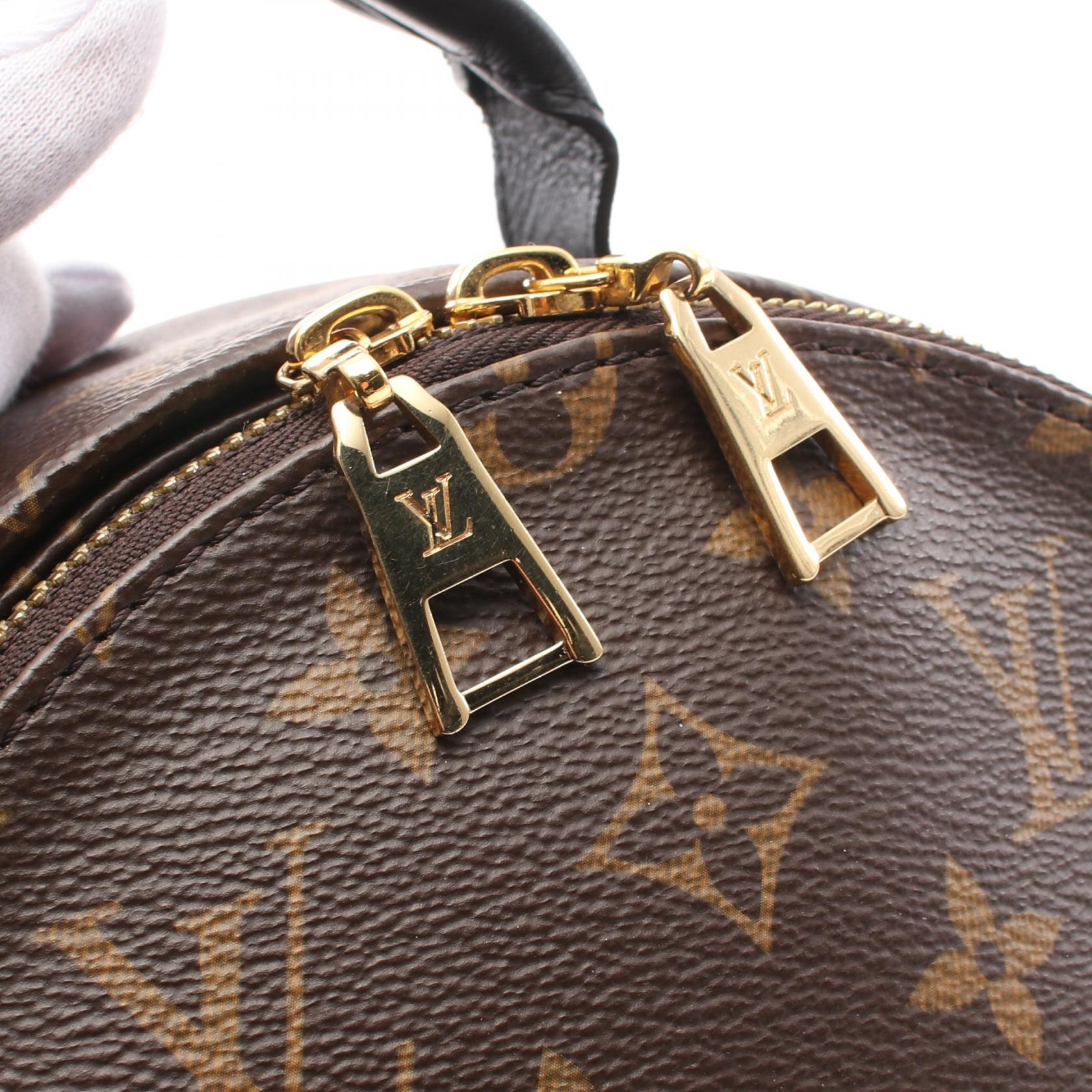 LOUIS VUITTON Monogram Palm Springs PM金扣背包