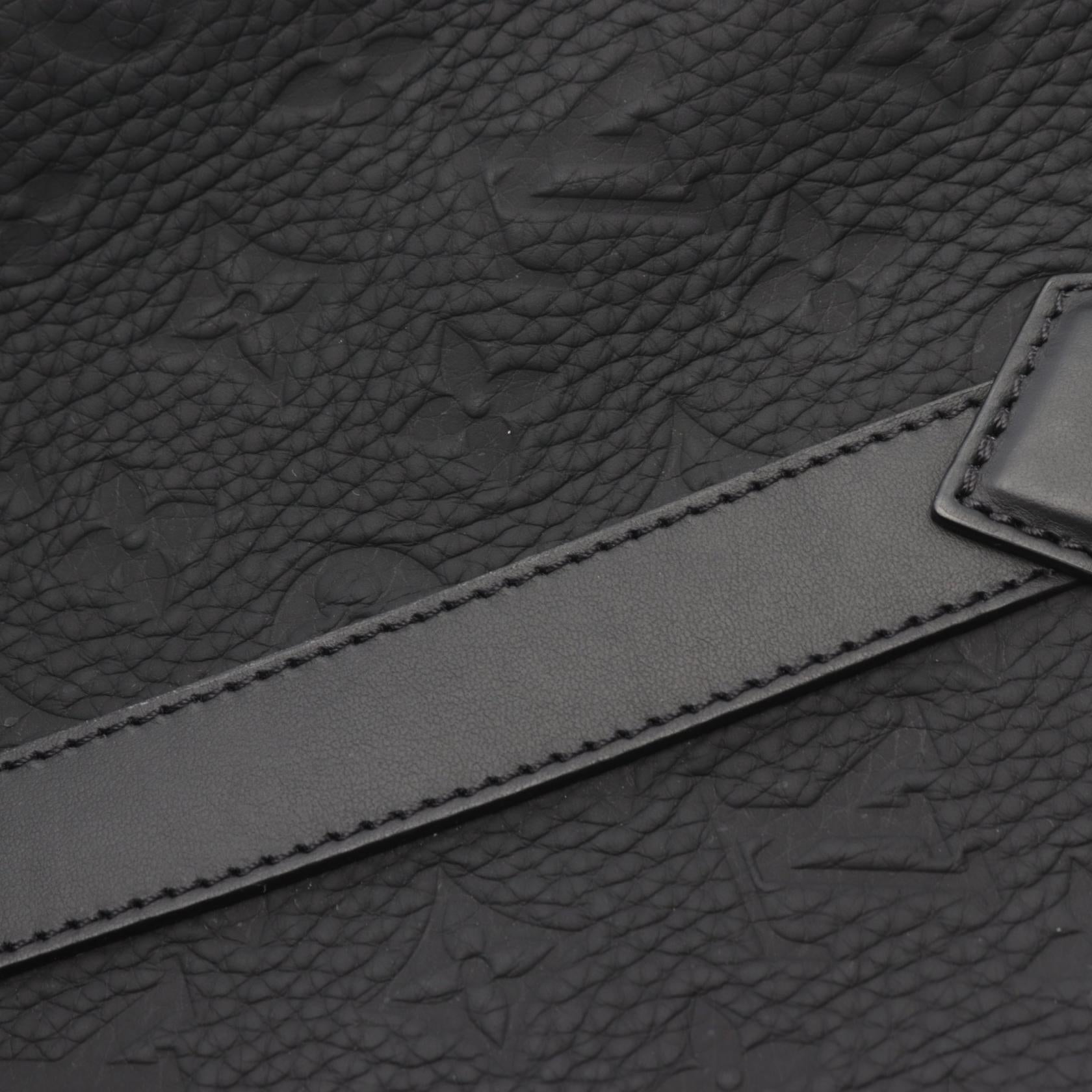 LOUIS VUITTON Monogram Taurillon Sac Plat NV手挽肩背兩用袋