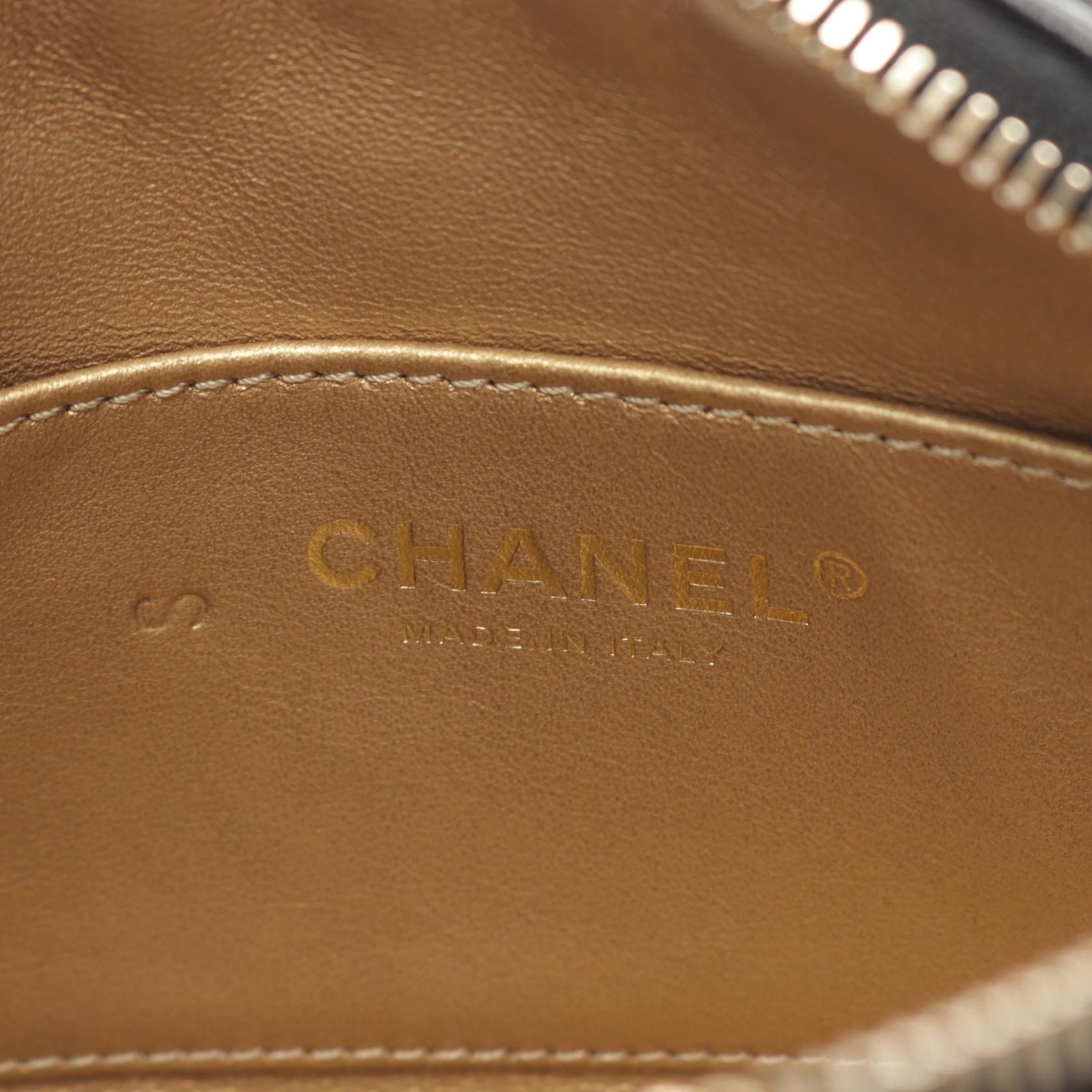 CHANEL【激減優惠】 皮革COCO Mark Small Camera Belt Bag金扣腰包