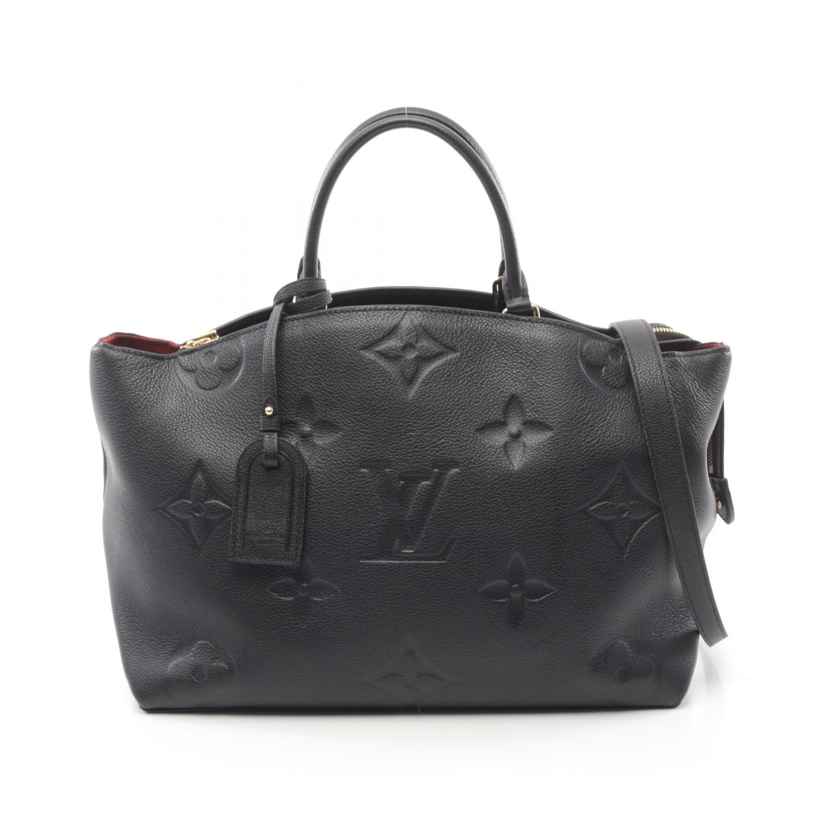 LOUIS VUITTON LV Grand Palais MM 2way Handbag M45811 Monogram Empriente Black