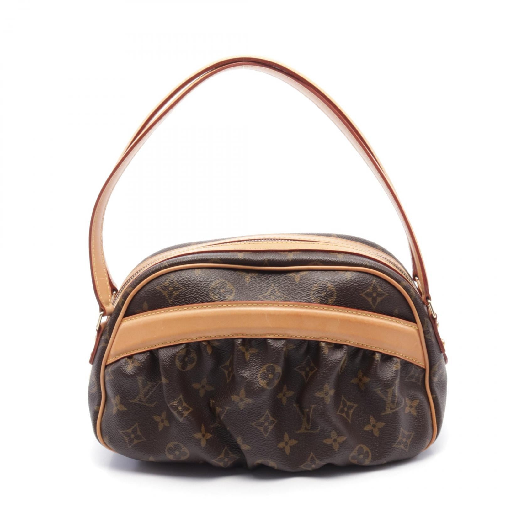 LOUIS VUITTON LV Clara Shoulder Bag M40057 Monogram Brown