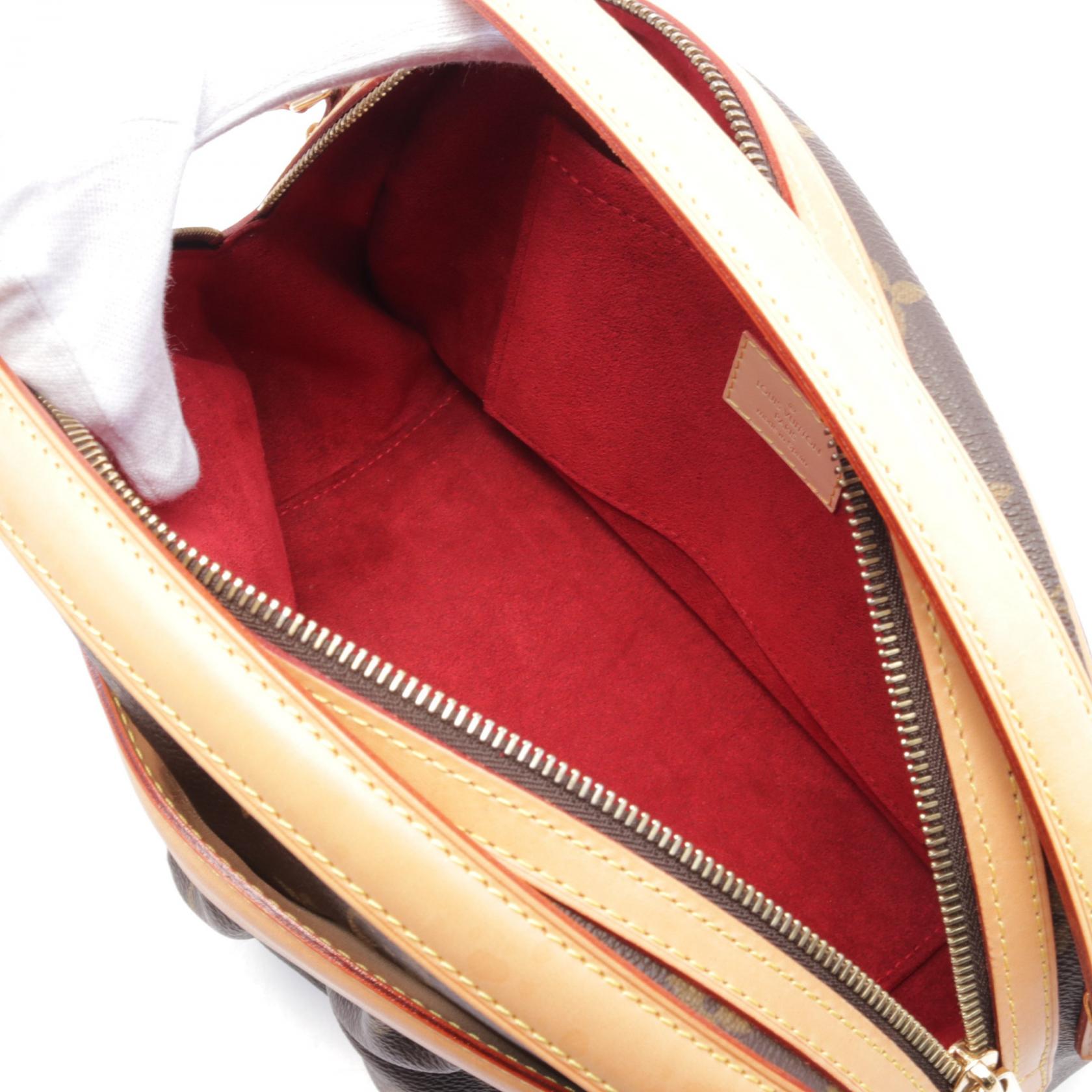 LOUIS VUITTON LV Clara Shoulder Bag M40057 Monogram Brown