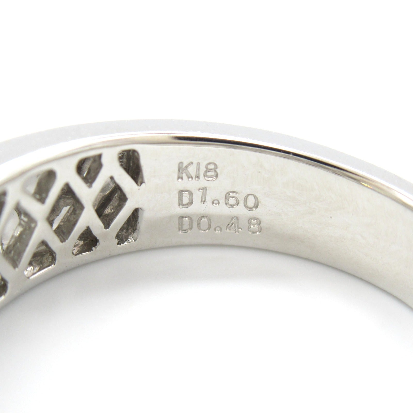 JEWELRY 18K白金Diamond Ring鑽石戒指US#6.5