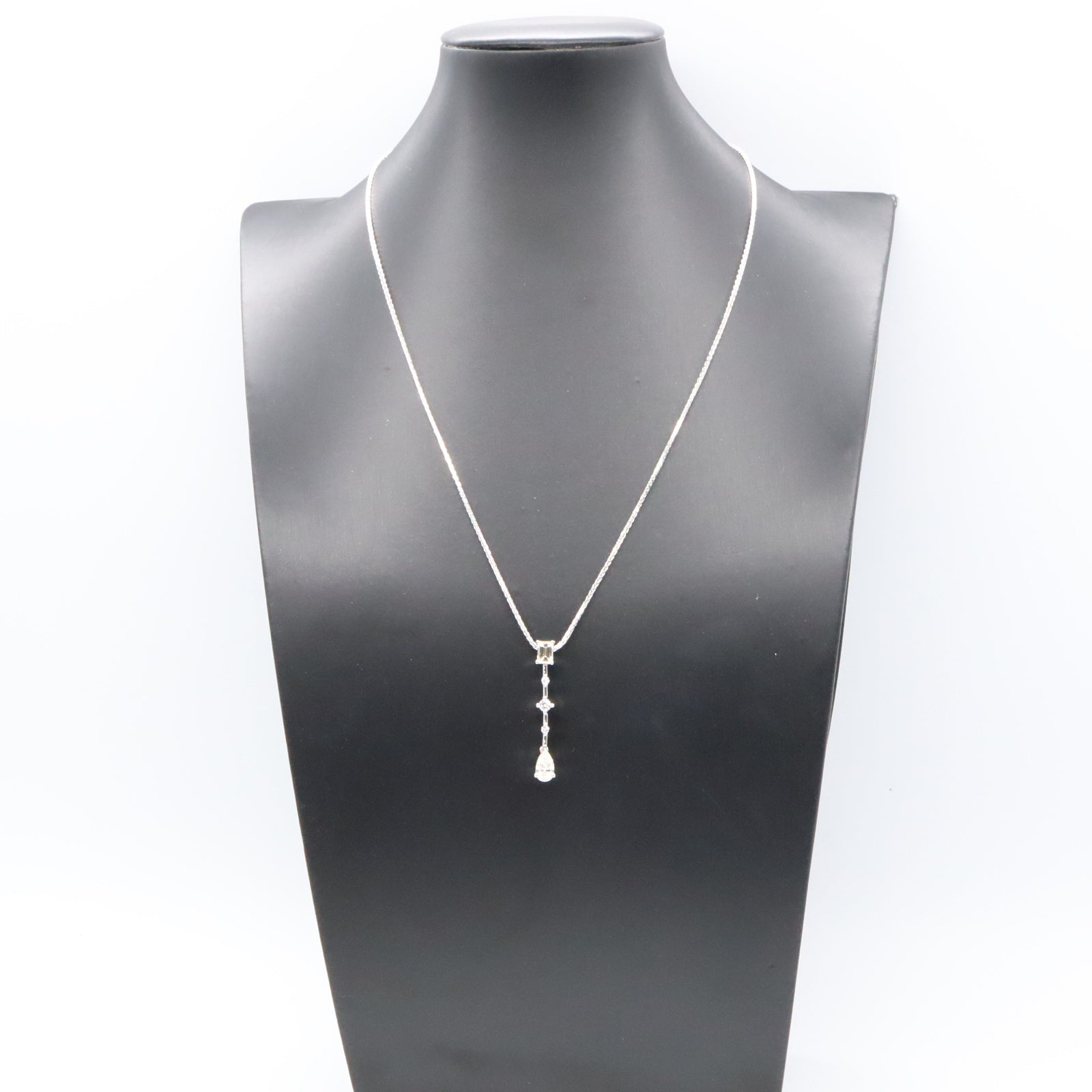 JEWELRY 18K白金/PT900鉑金Diamond Necklace鑽石項鍊