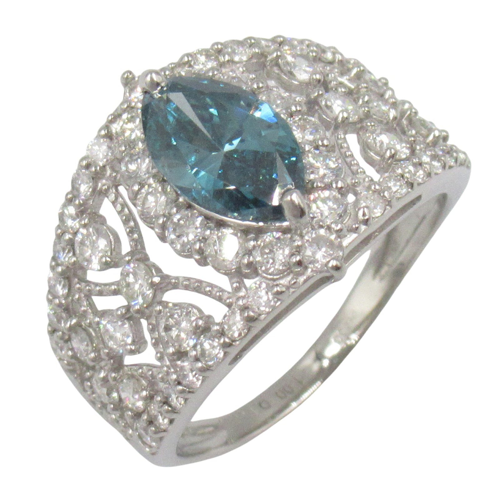 JEWELRY 【激減優惠】PT950鉑金Diamond Ring鑽石戒指US#5.5