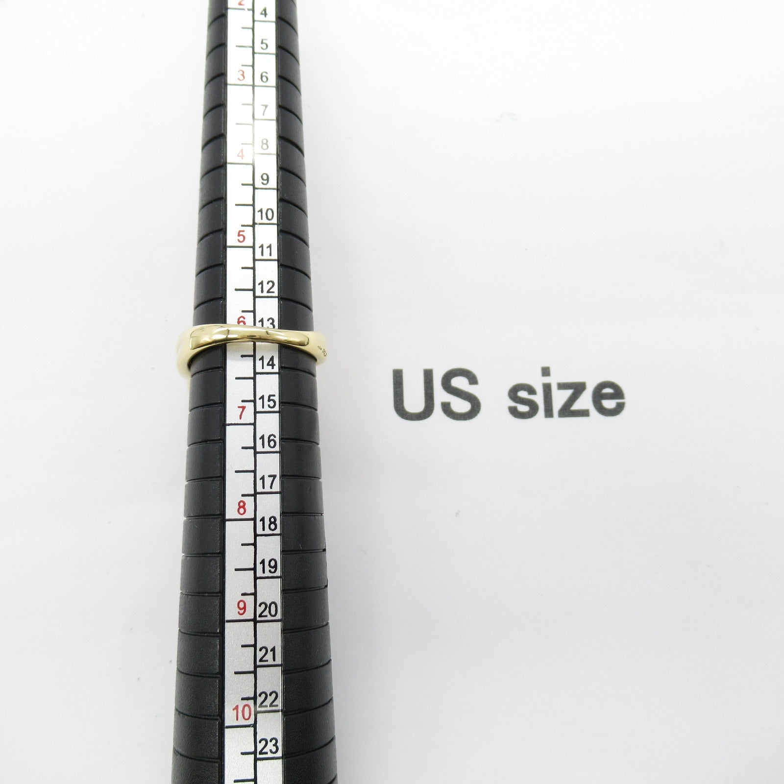 JEWELRY 18K黃金Amethyst Diamond Ring紫晶/鑽石戒指US#6