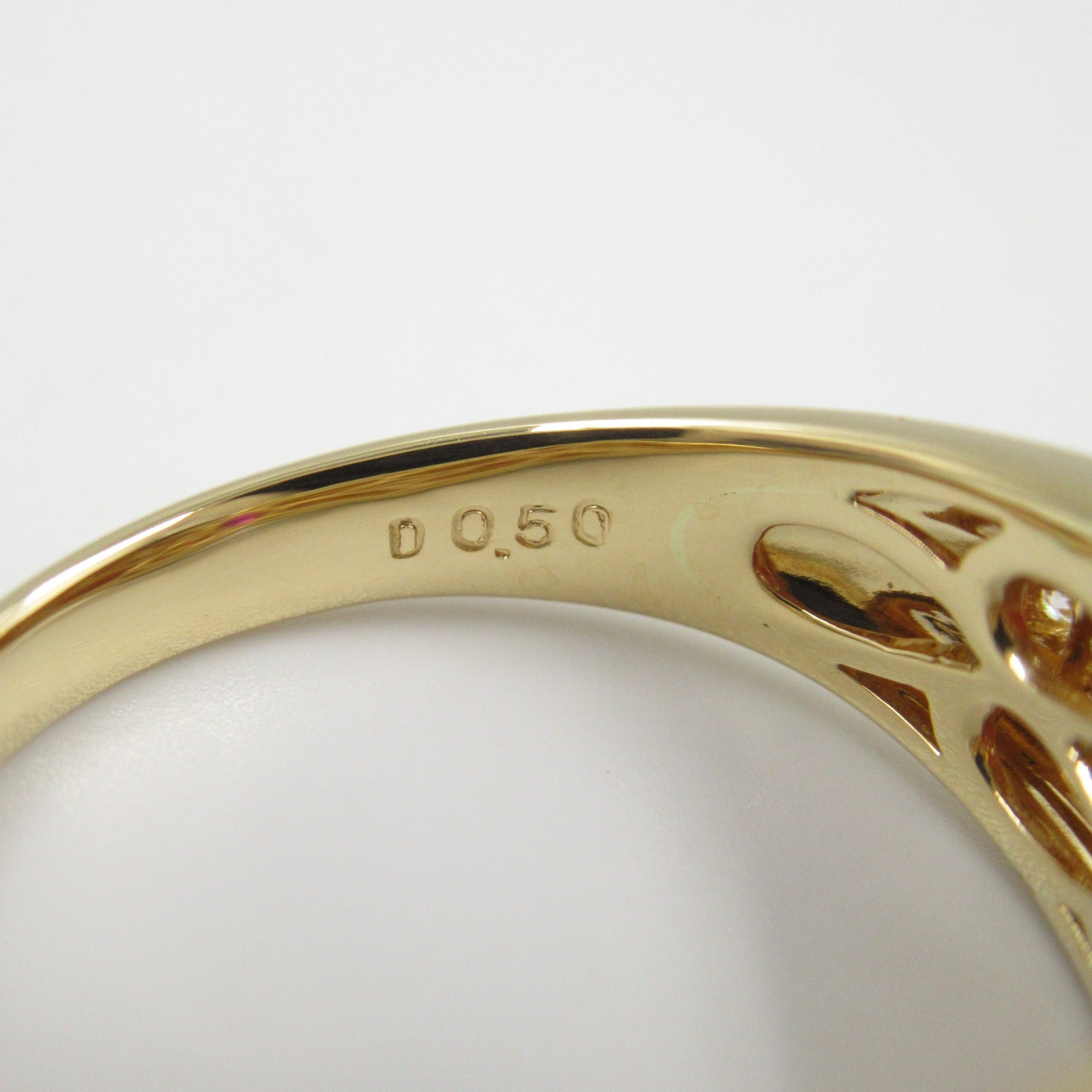 JEWELRY 18K黃金Ruby Diamond Ring紅寶石/鑽石戒指US#6.5