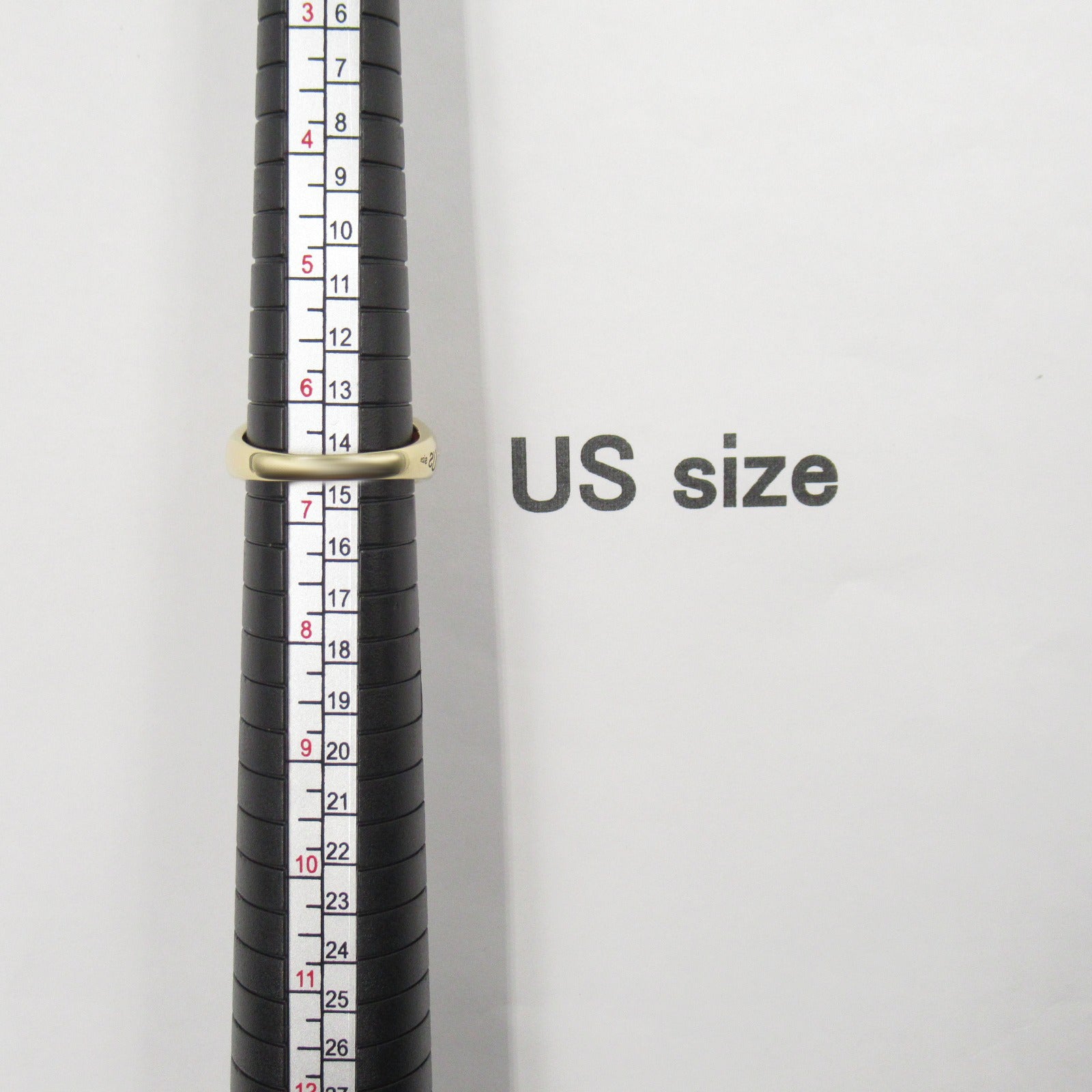 JEWELRY 18K黃金Ruby Diamond Ring紅寶石/鑽石戒指US#6.5