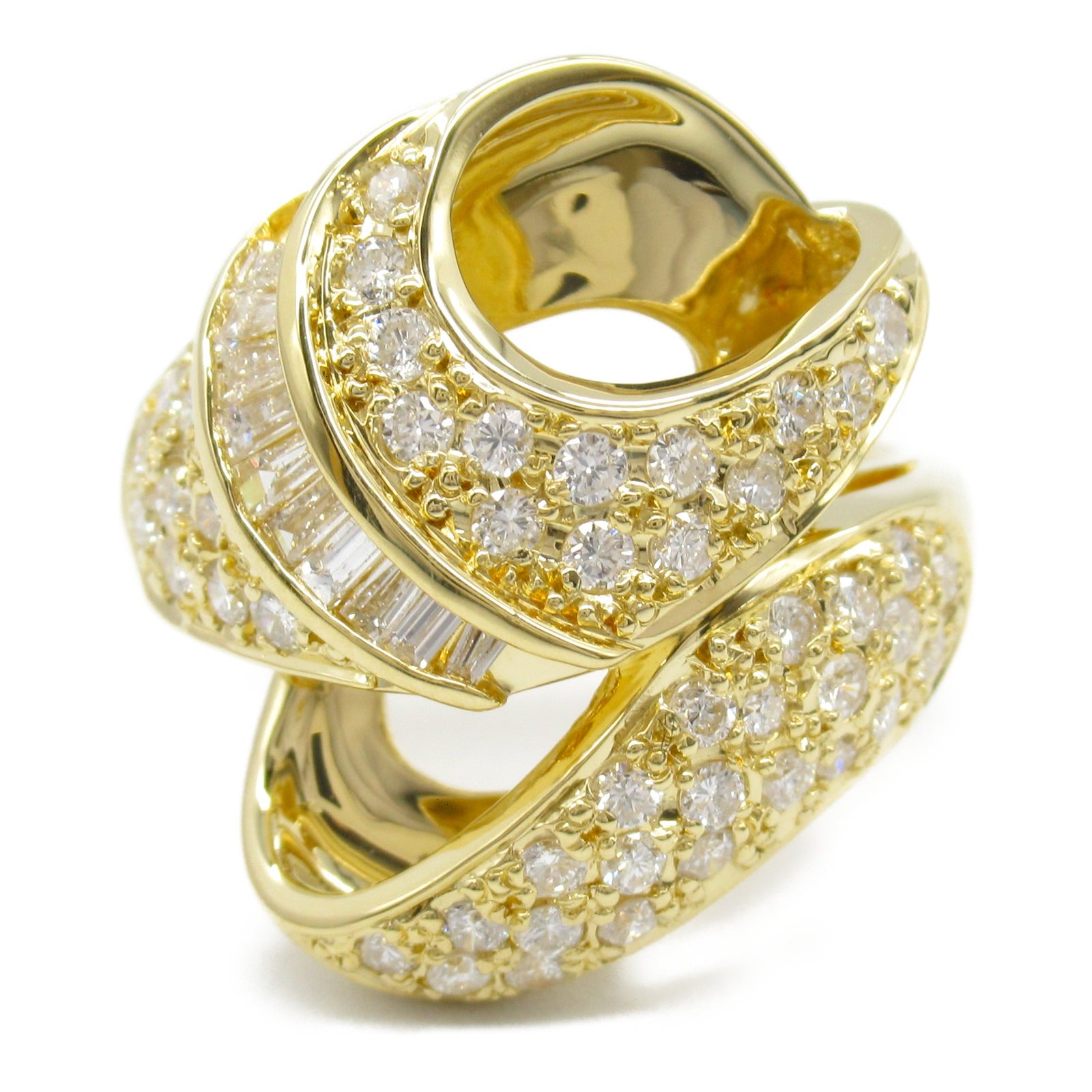 JEWELRY 18K黃金Diamond Ring鑽石戒指US#6.25