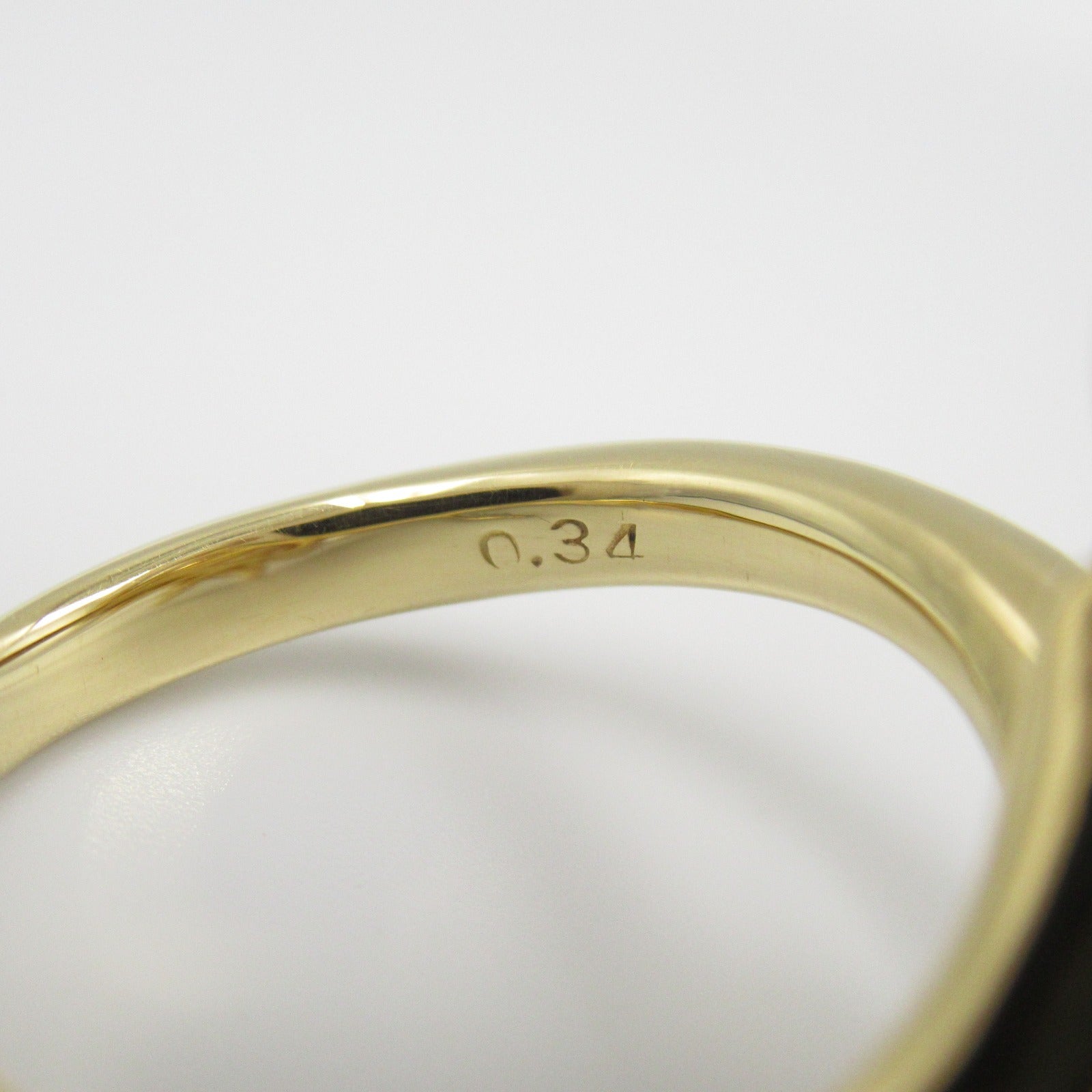 JEWELRY 18K黃金Pearl Diamond Ring珍珠鑽石戒指US#5