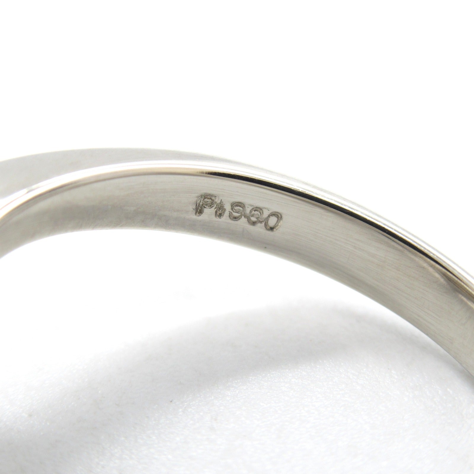 JEWELRY PT900鉑金Akoya Pearl Diamond RingUS#5.75