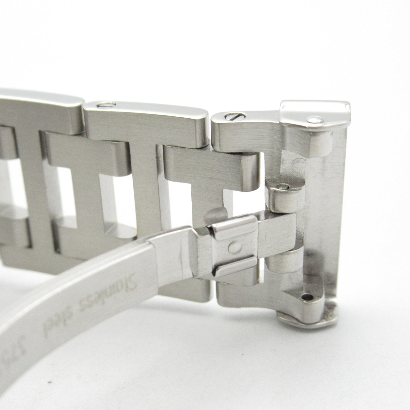 HERMES Clipper CL6.720 Quartz Watch Gold Plated Stainless Steel Pale Blue