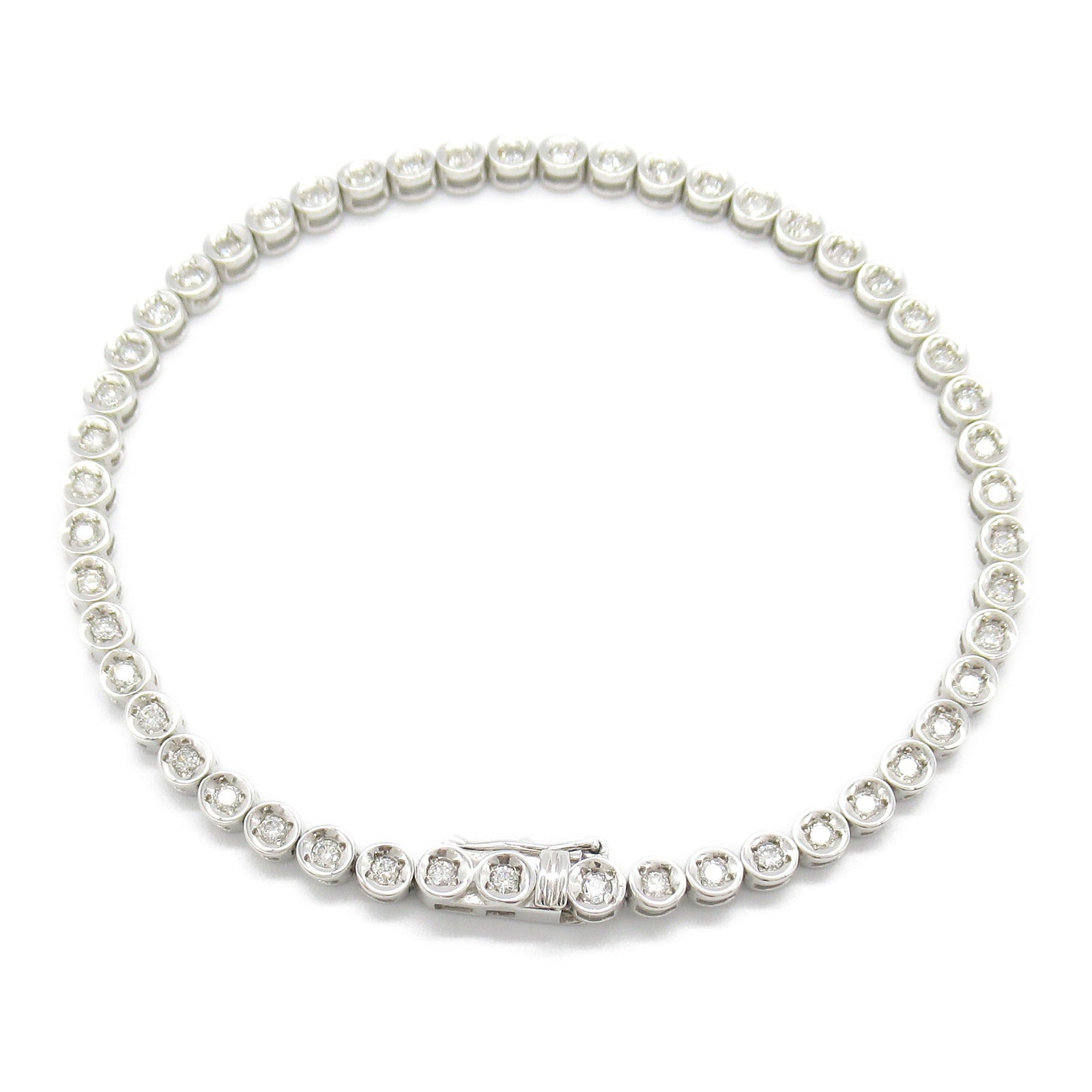 JEWELRY 18K白金Diamond Bracelet鑽石手鏈
