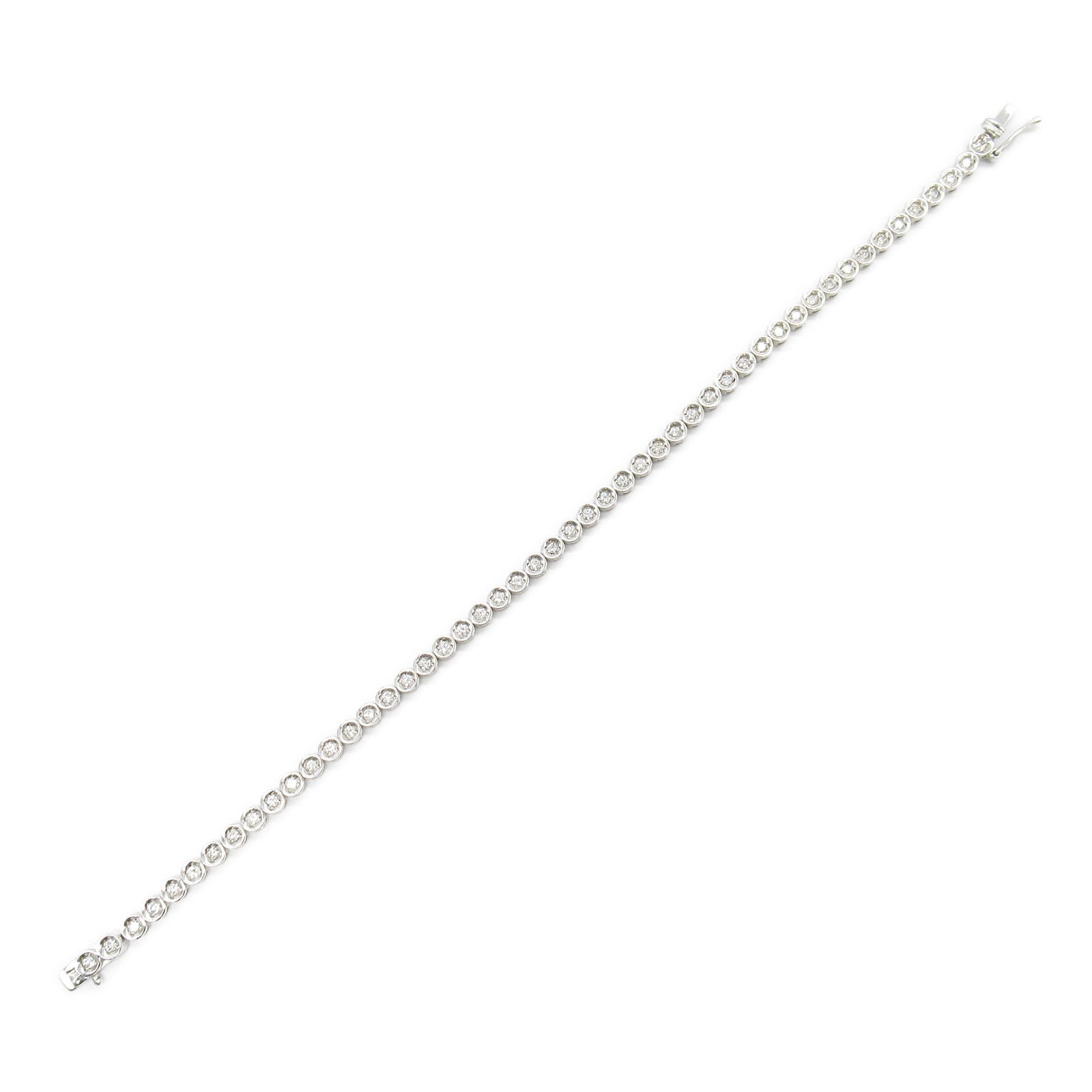 JEWELRY 18K白金Diamond Bracelet鑽石手鏈