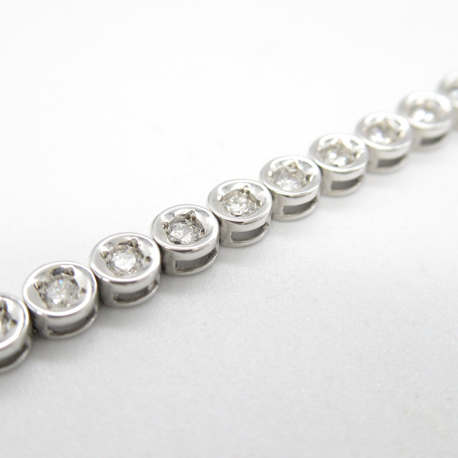 JEWELRY 18K白金Diamond Bracelet鑽石手鏈