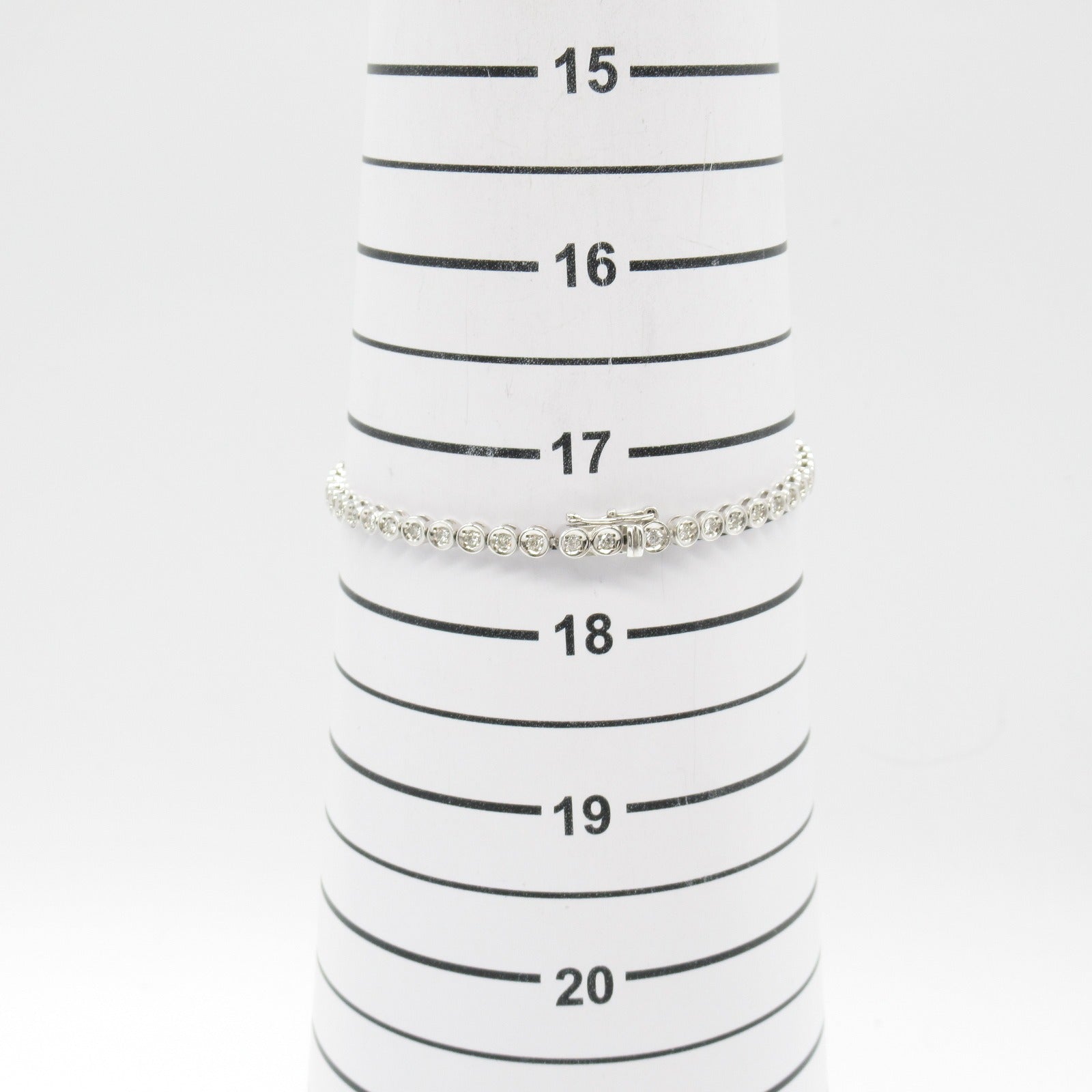 JEWELRY 18K白金Diamond Bracelet鑽石手鏈