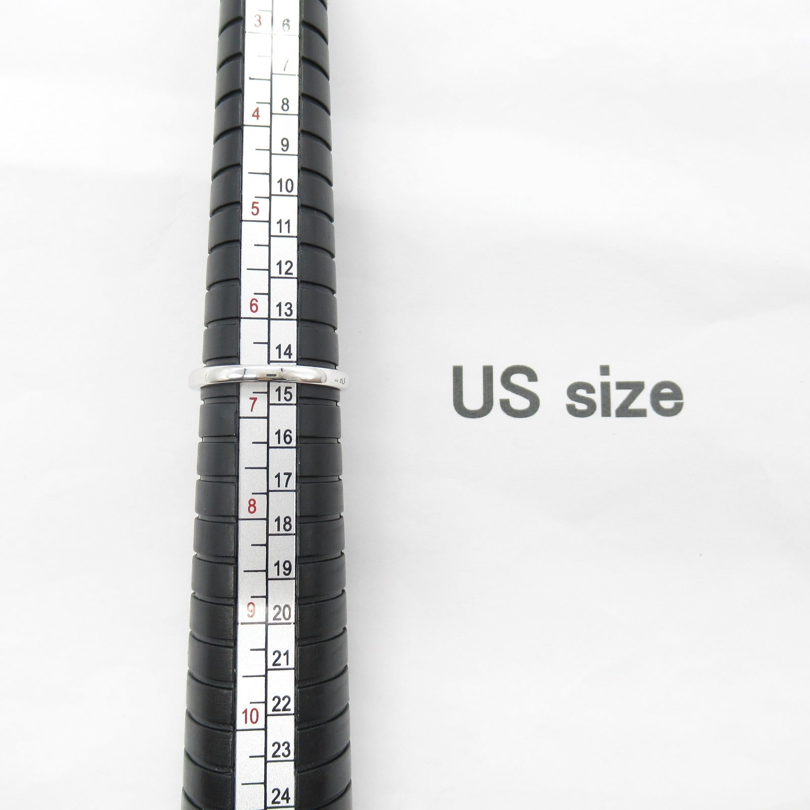 JEWELRY Diamond Ring 18K White Gold US#6.75