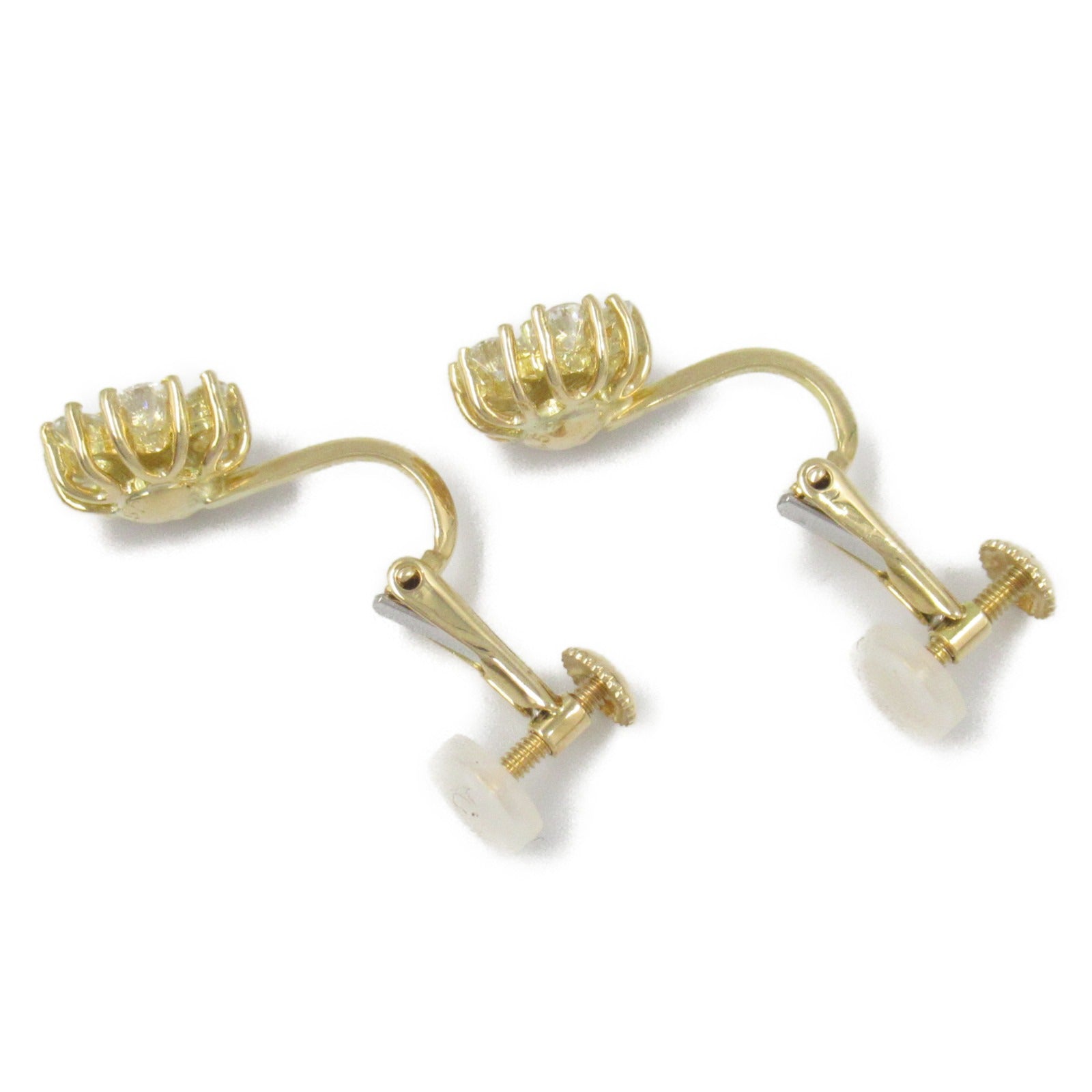 JEWELRY 18K黃金Diamond Earrings鑽石耳環