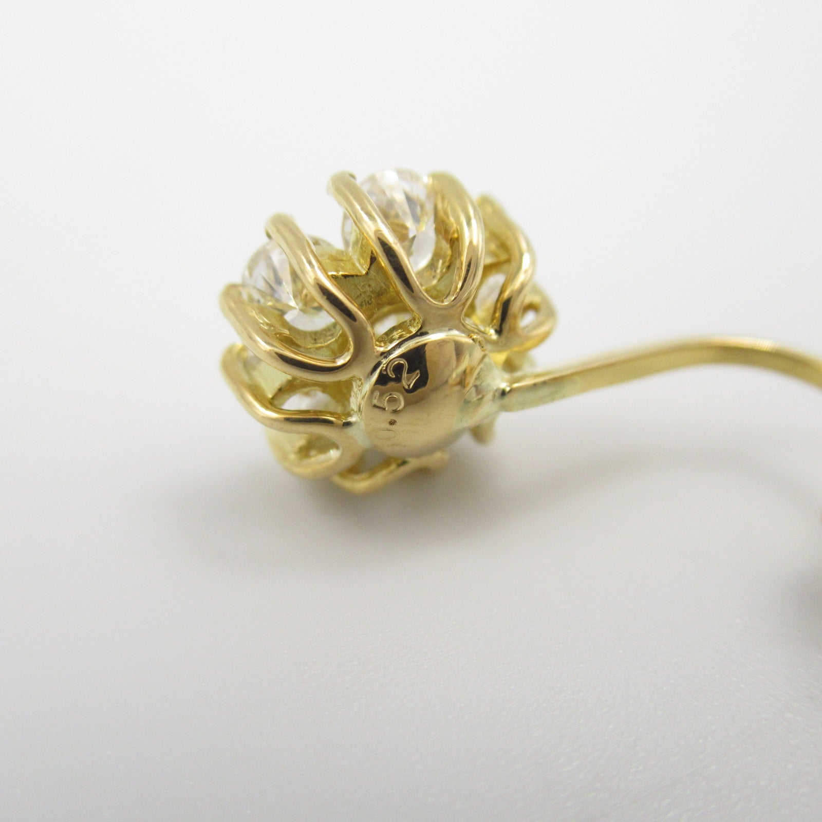 JEWELRY 18K黃金Diamond Earrings鑽石耳環