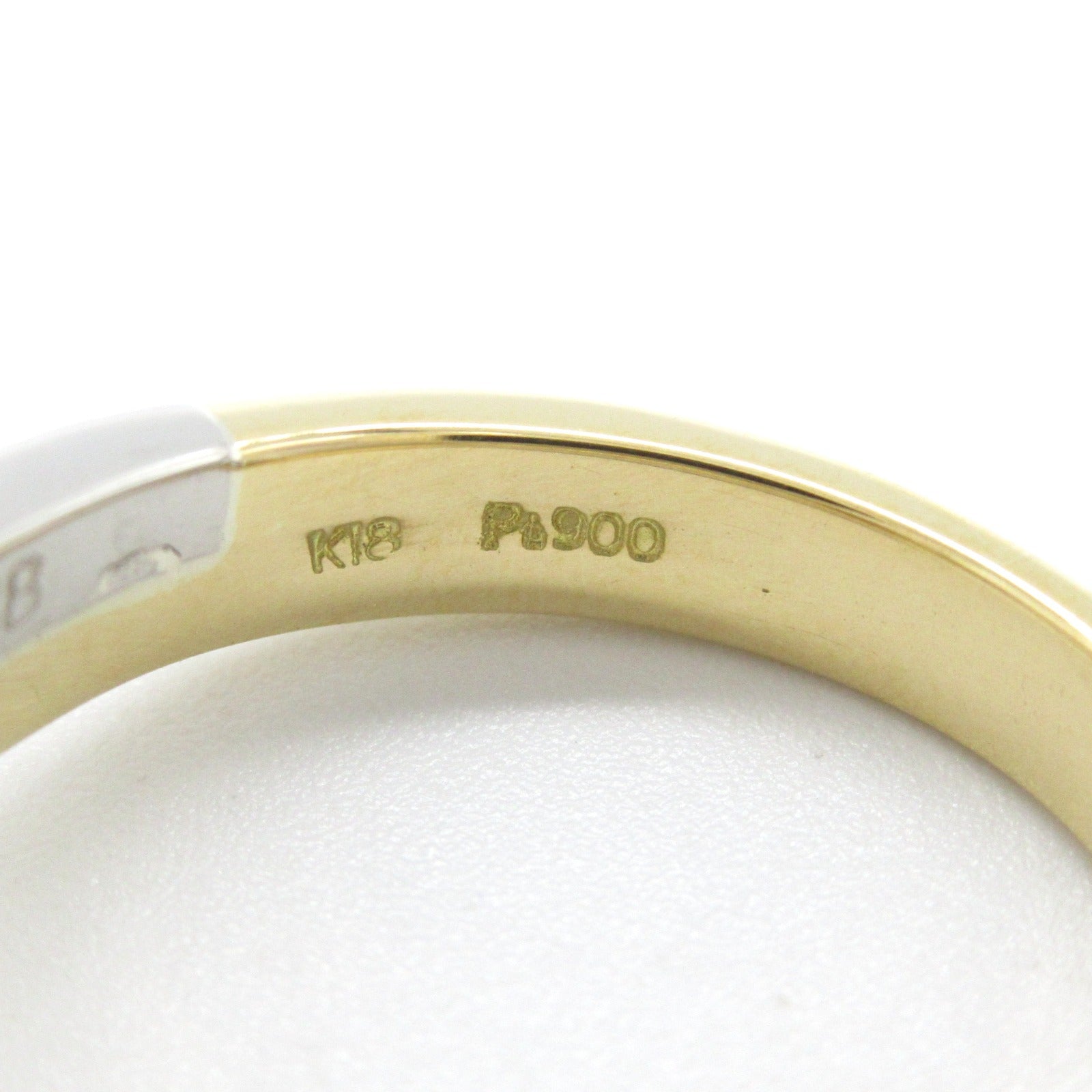 JEWELRY 18K黃金Sapphire Diamond Ring藍寶石/鑽石戒指US#5.5