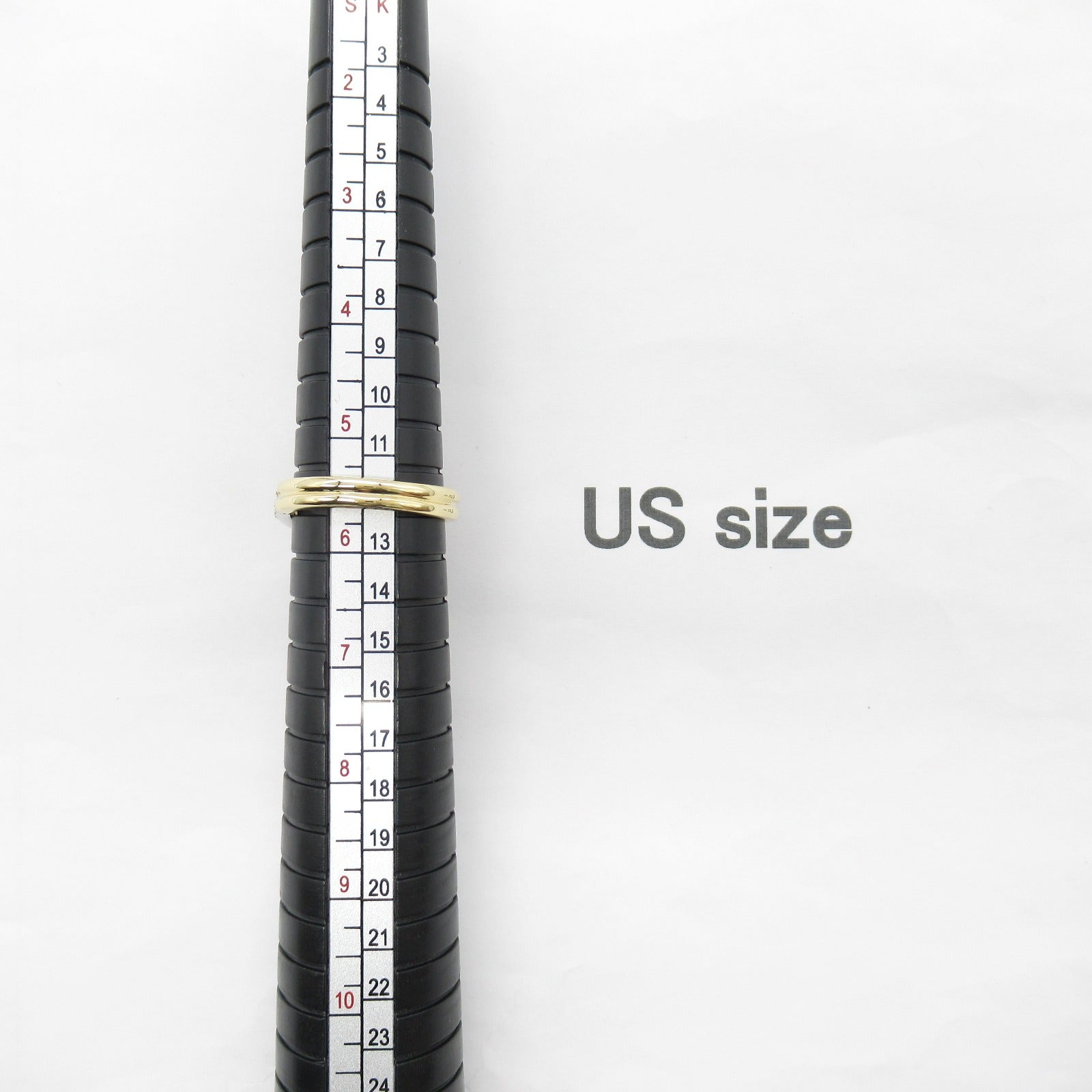 JEWELRY 18K黃金Sapphire Diamond Ring藍寶石/鑽石戒指US#5.5