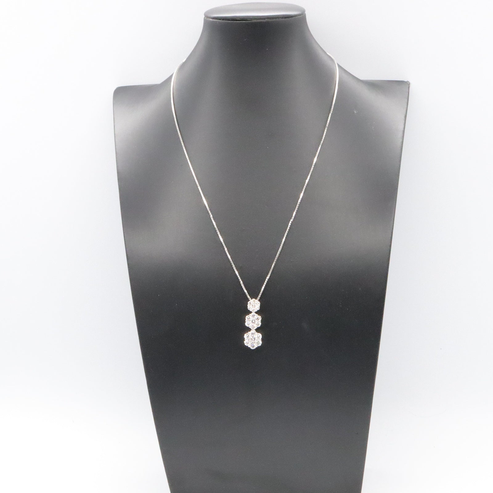 JEWELRY 18K白金Diamond Necklace鑽石項鍊