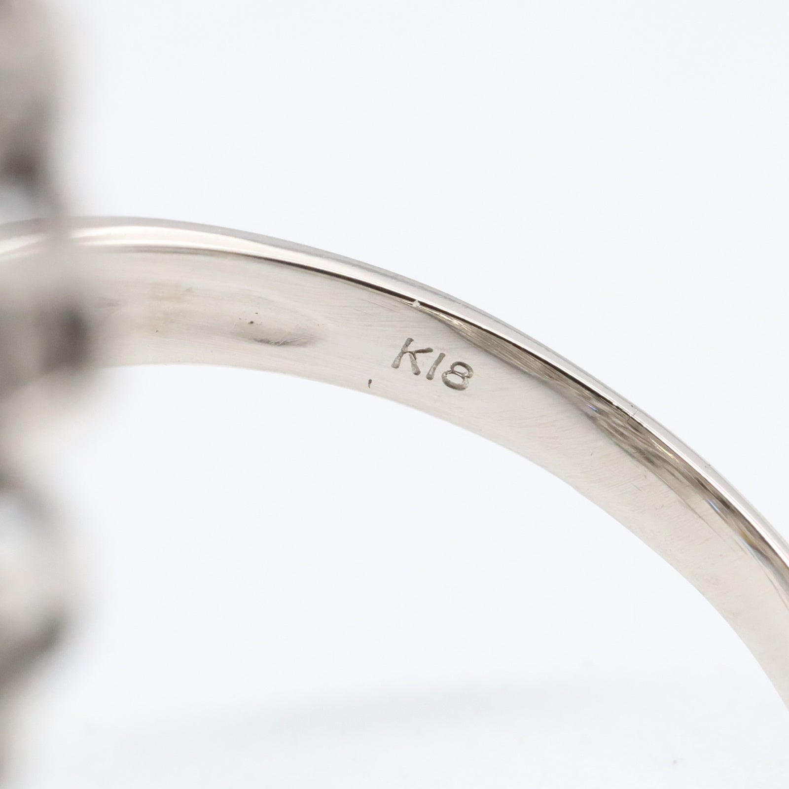 JEWELRY 18K白金Diamond Ring鑽石戒指US#9.25