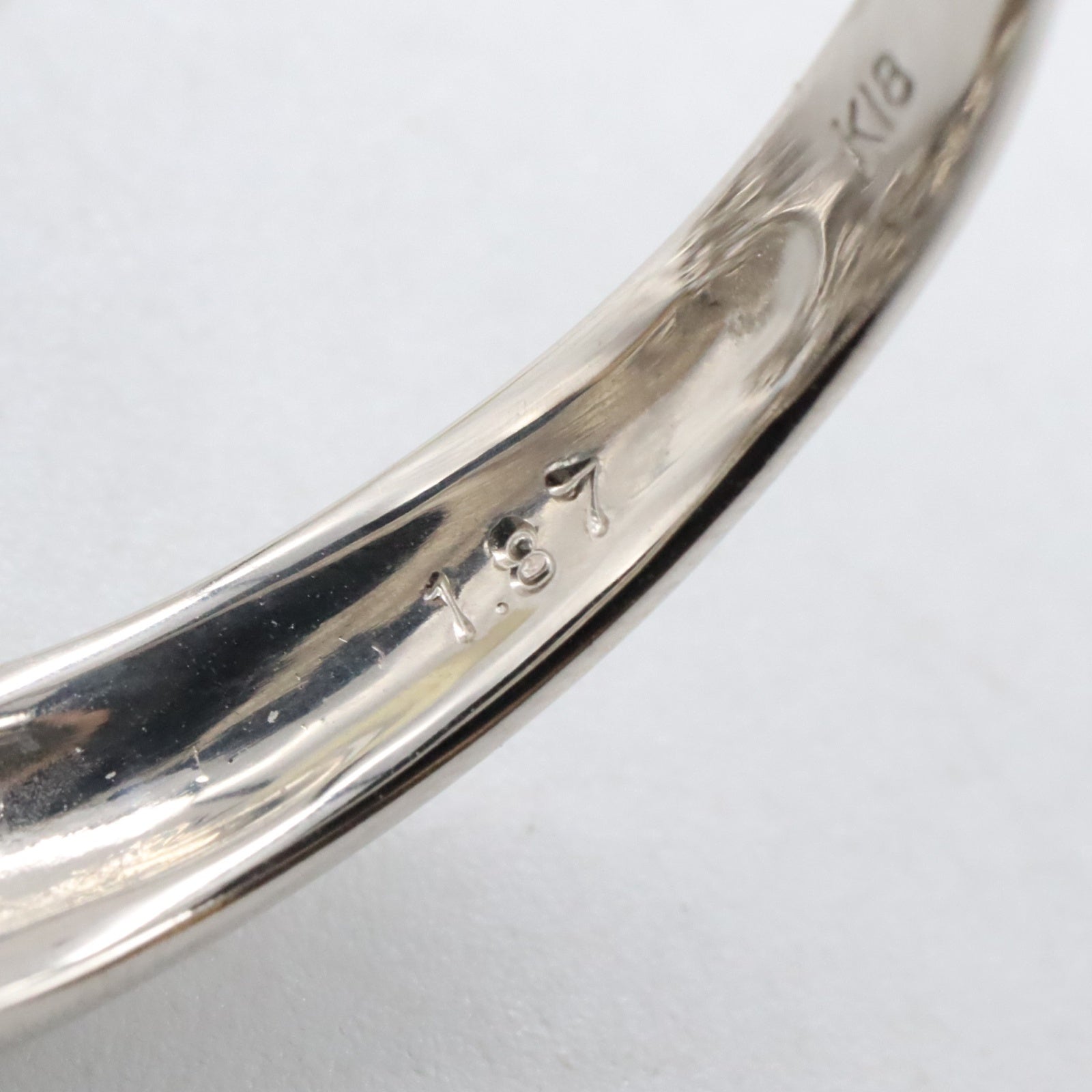 JEWELRY 18K白金Diamond Ring鑽石戒指US#9.25