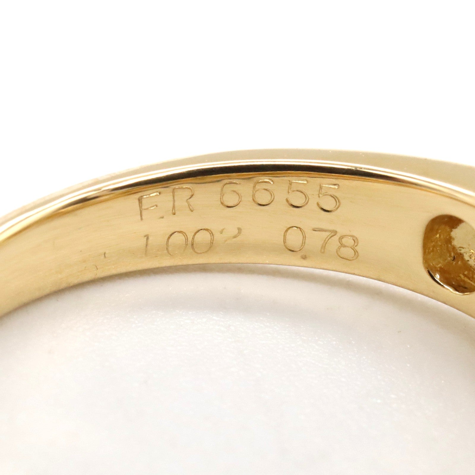 JEWELRY 18K黃金Diamond Ring鑽石鑽石US#7