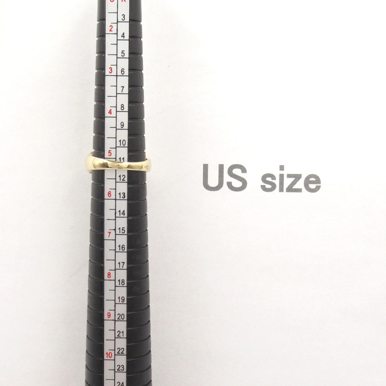 JEWELRY 18K黃金Sapphire Ring藍寶石/鑽石戒指US#5.25