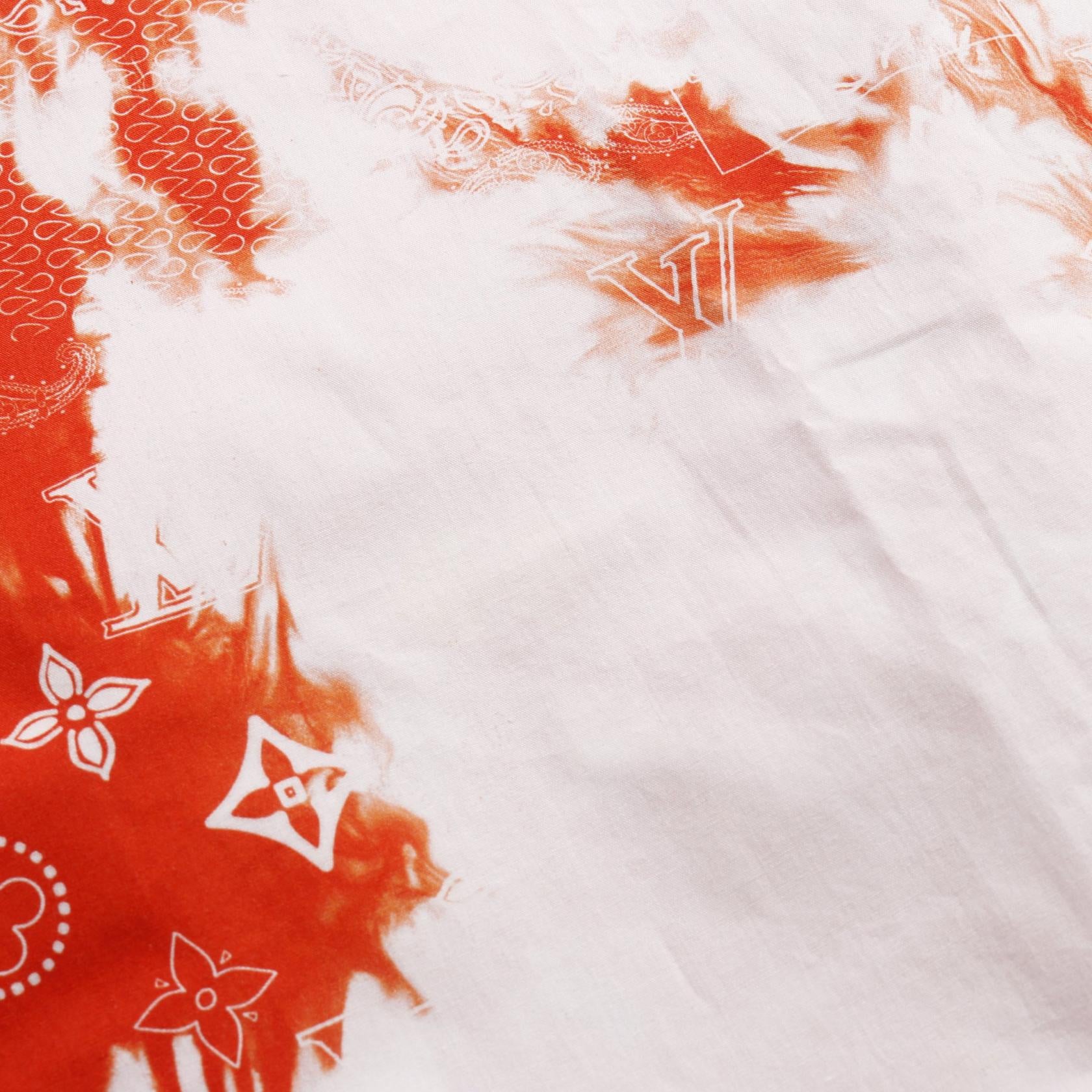 LOUIS VUITTON Cotton Monogram Bandana top shirt襯衫