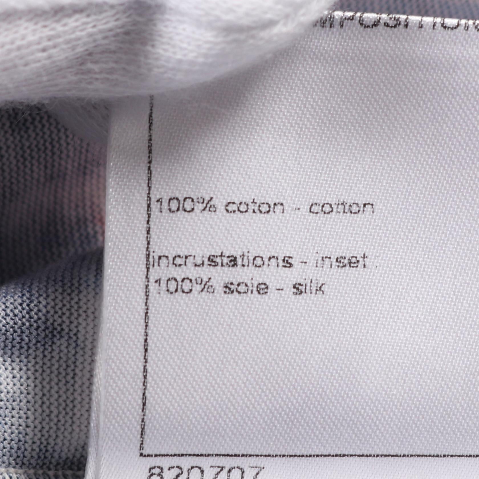 CHANEL Cotton Coco Mark T-Shirt