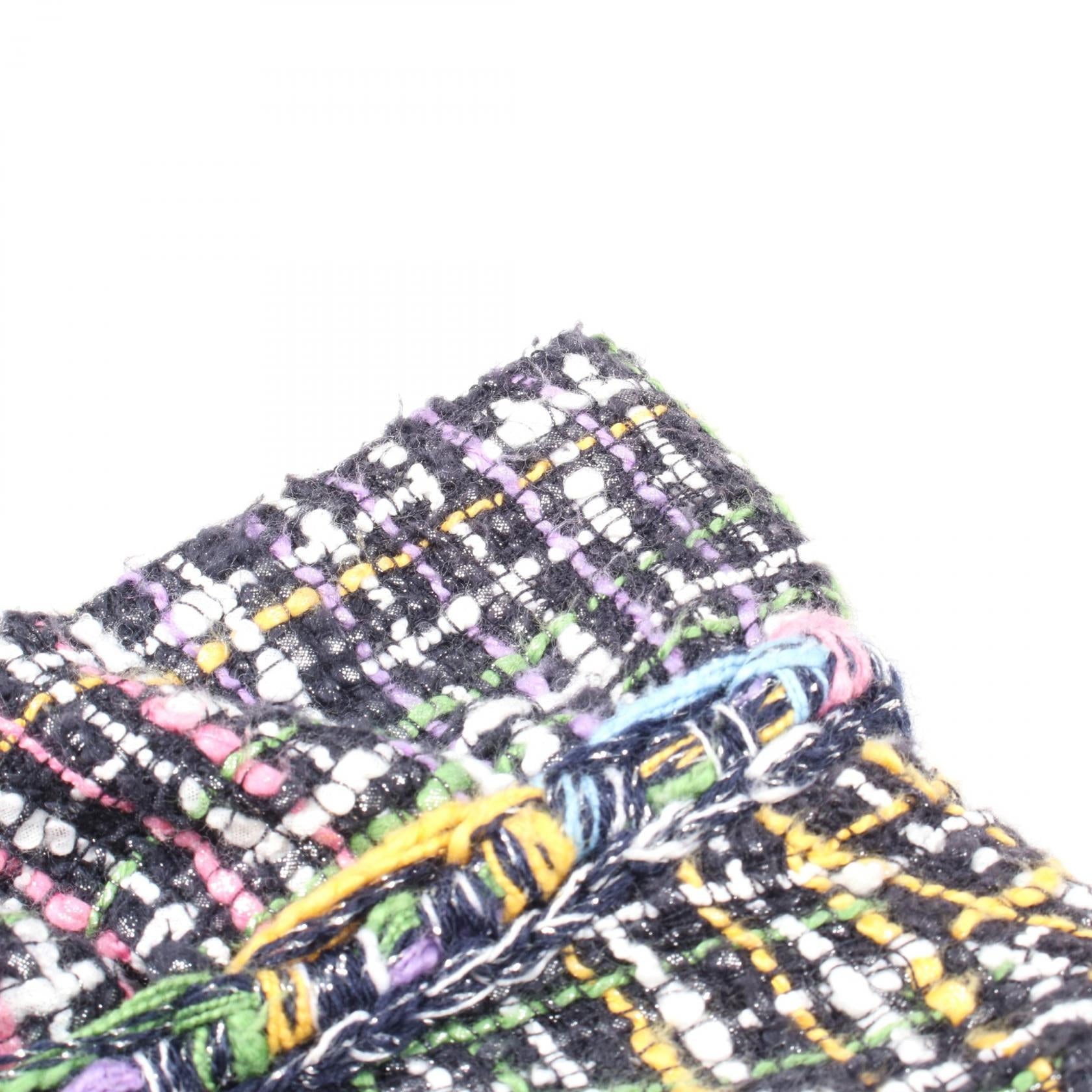 CHANEL Cotton Tweed Dress Sleeveless連身裙